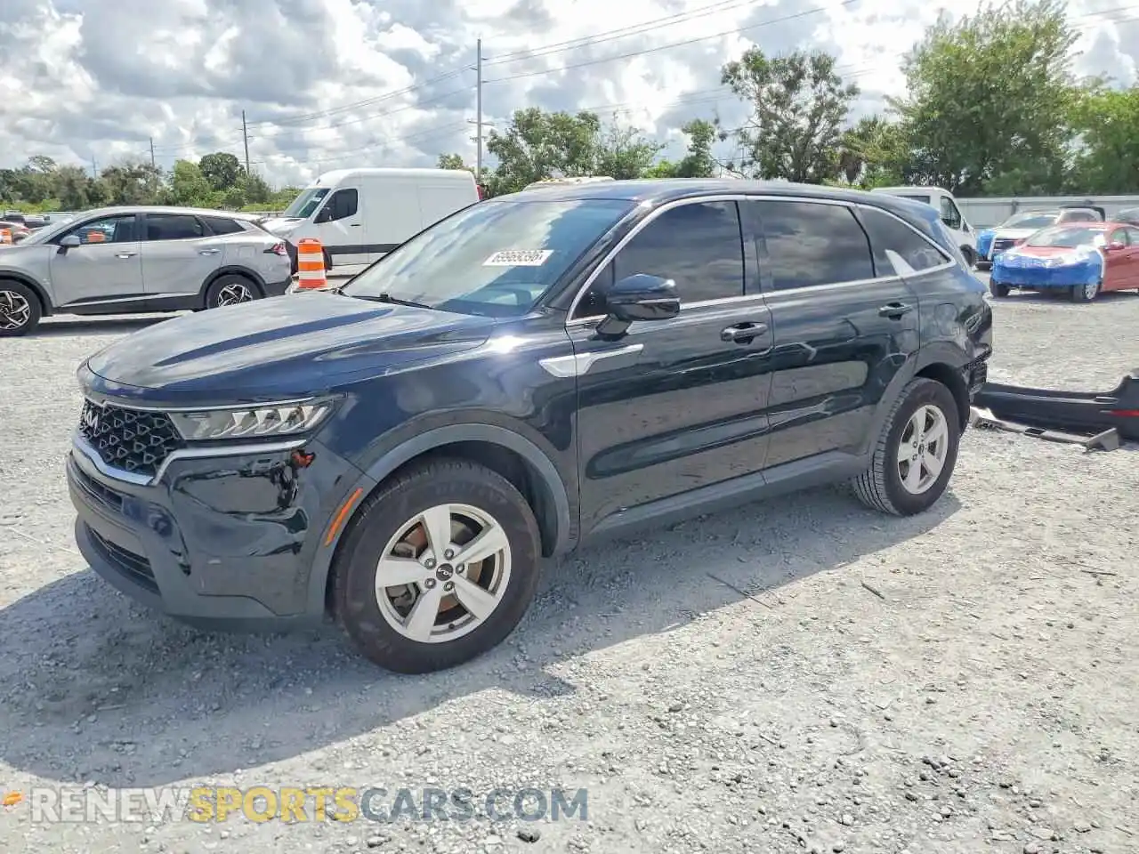 1 Photograph of a damaged car 5XYRG4LC2NG074635 KIA SORENTO 2022