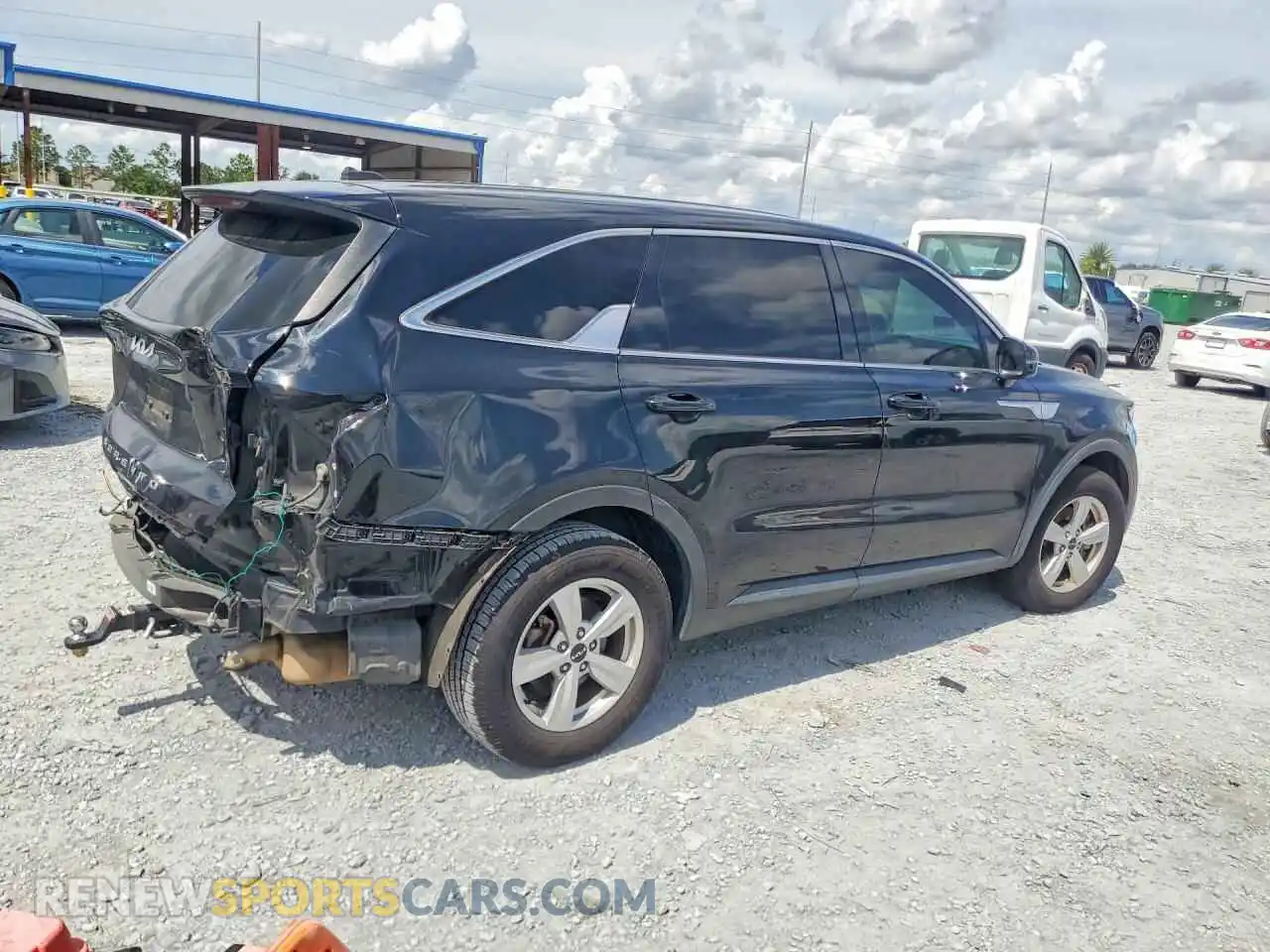3 Photograph of a damaged car 5XYRG4LC2NG074635 KIA SORENTO 2022
