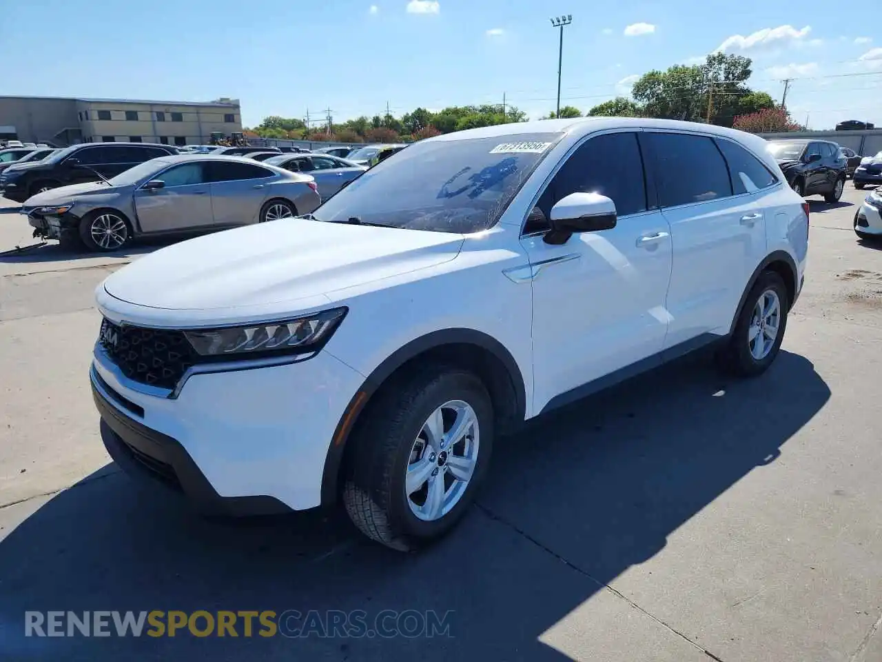 1 Photograph of a damaged car 5XYRG4LC2NG128404 KIA SORENTO 2022