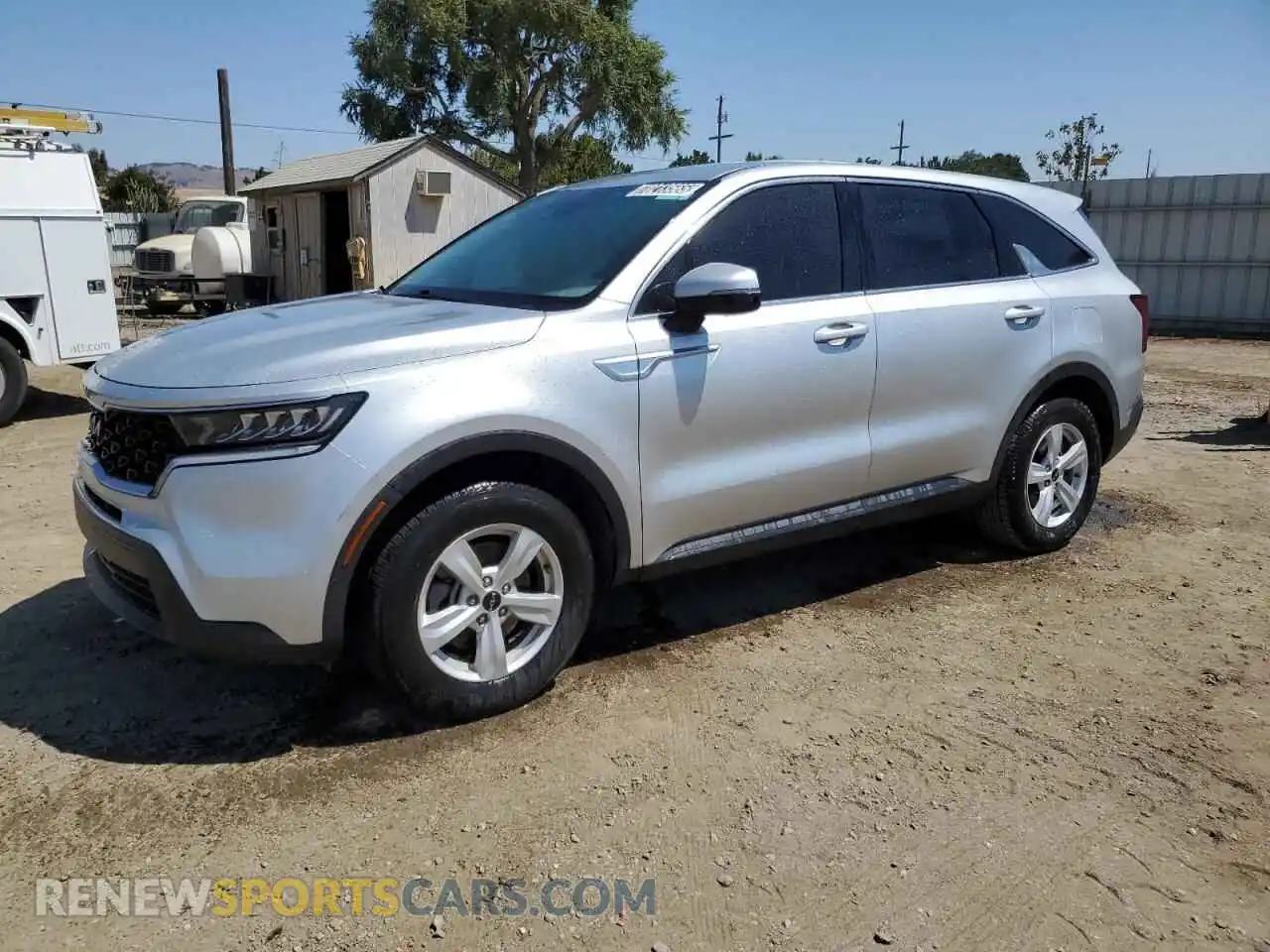 1 Photograph of a damaged car 5XYRG4LC3NG084252 KIA SORENTO 2022