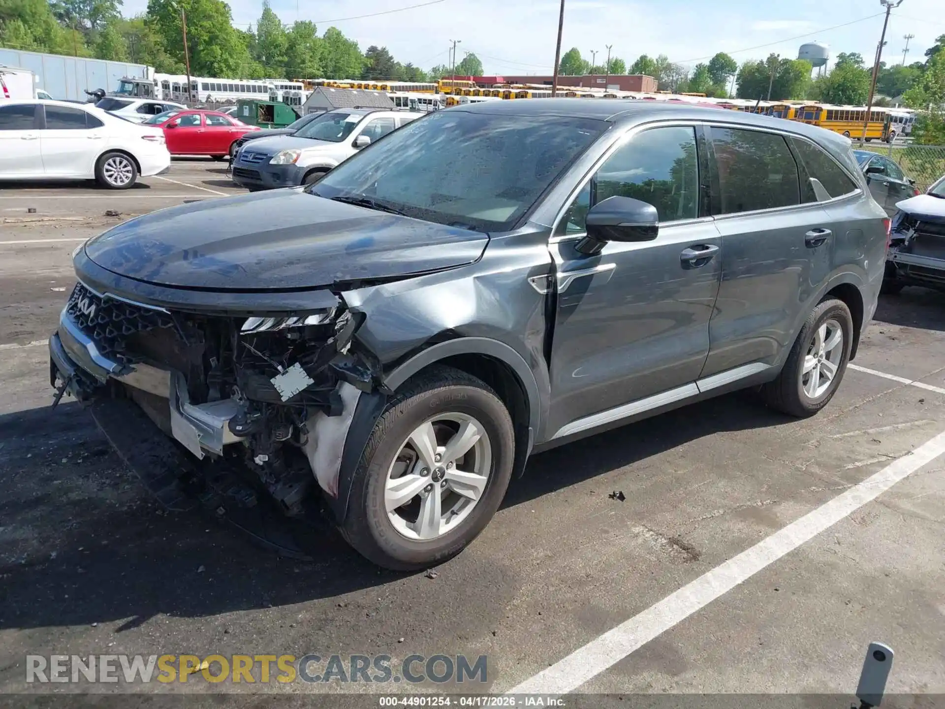 2 fotografías del automóvil dañado 5XYRG4LC3NG116522 KIA SORENTO 2022
