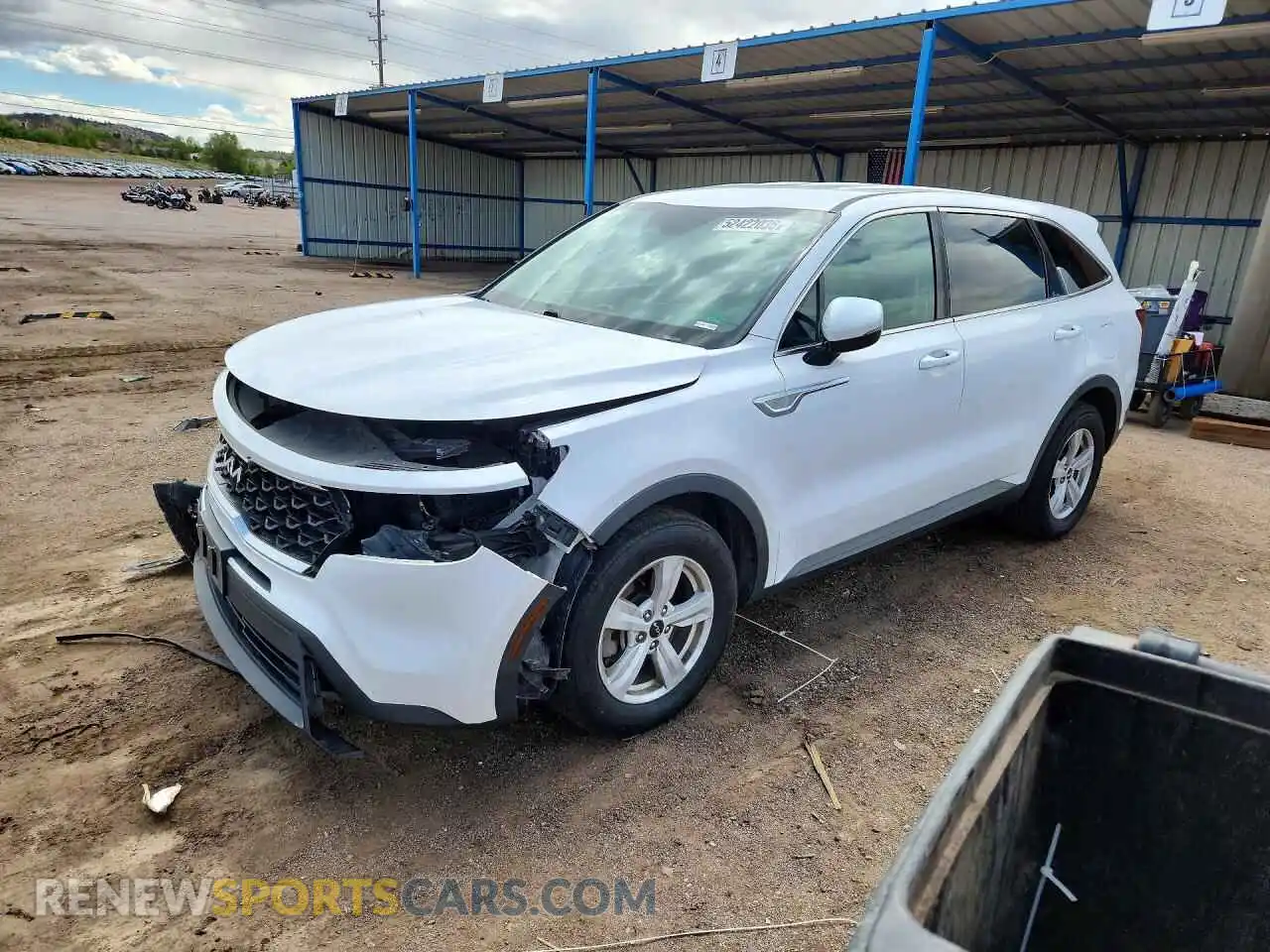 1 Фотография поврежденного автомобиля 5XYRG4LC4NG076032 KIA SORENTO 2022