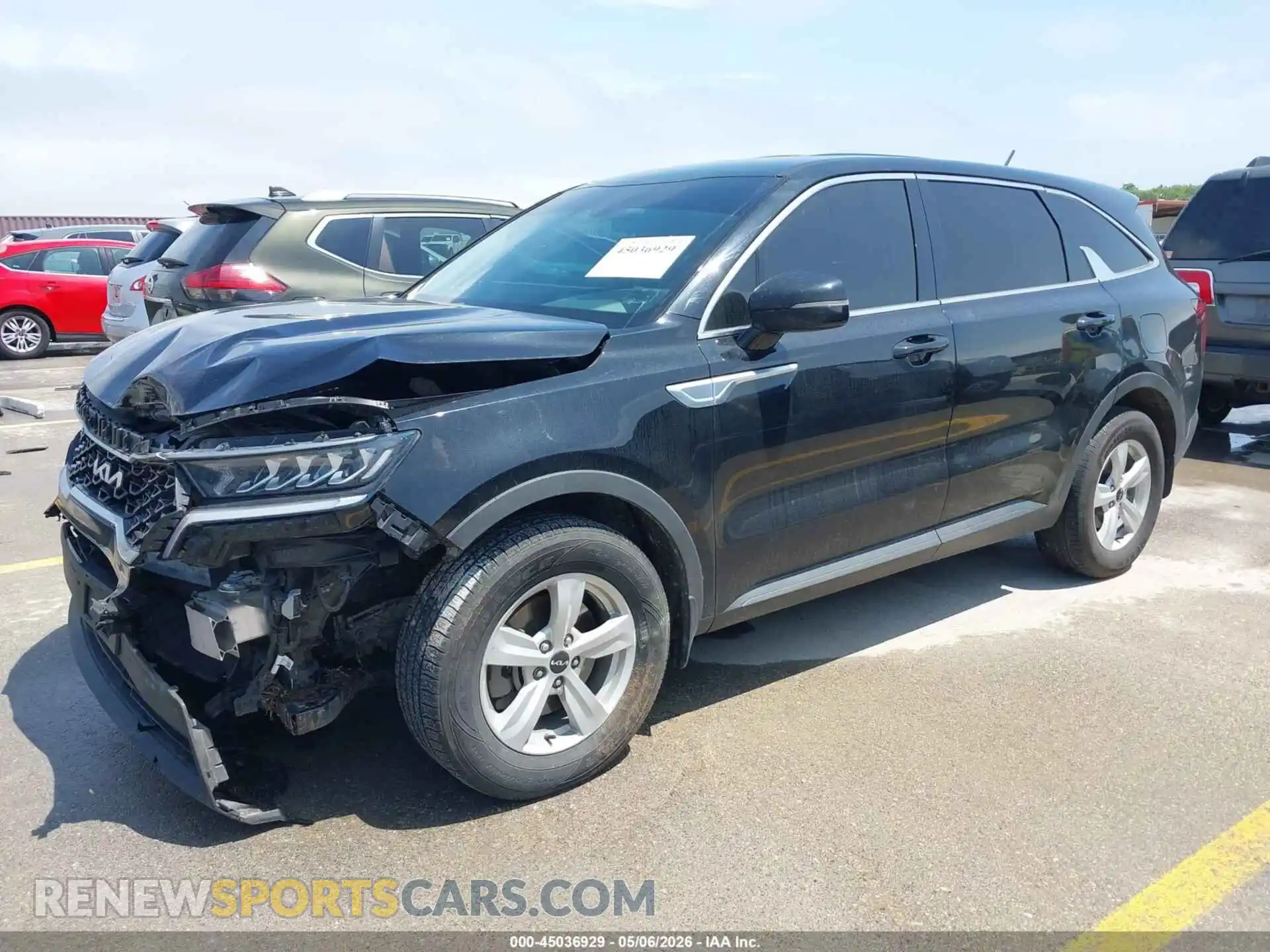 2 Фотография поврежденного автомобиля 5XYRG4LC4NG097205 KIA SORENTO 2022
