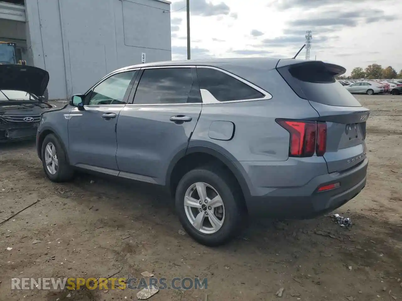 2 Photograph of a damaged car 5XYRG4LC4NG140389 KIA SORENTO 2022