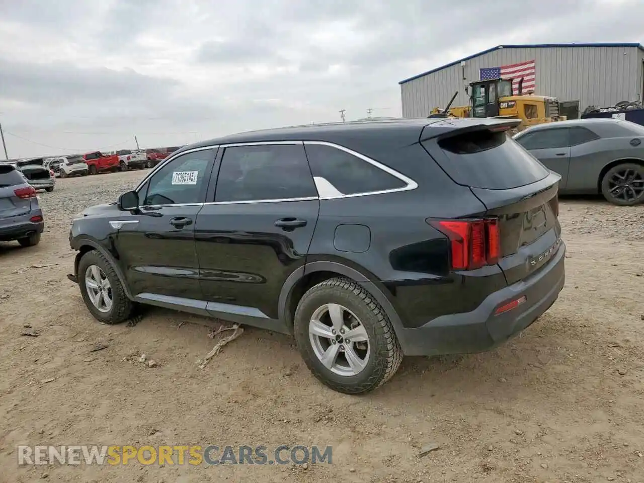 2 Photograph of a damaged car 5XYRG4LC4NG157273 KIA SORENTO 2022
