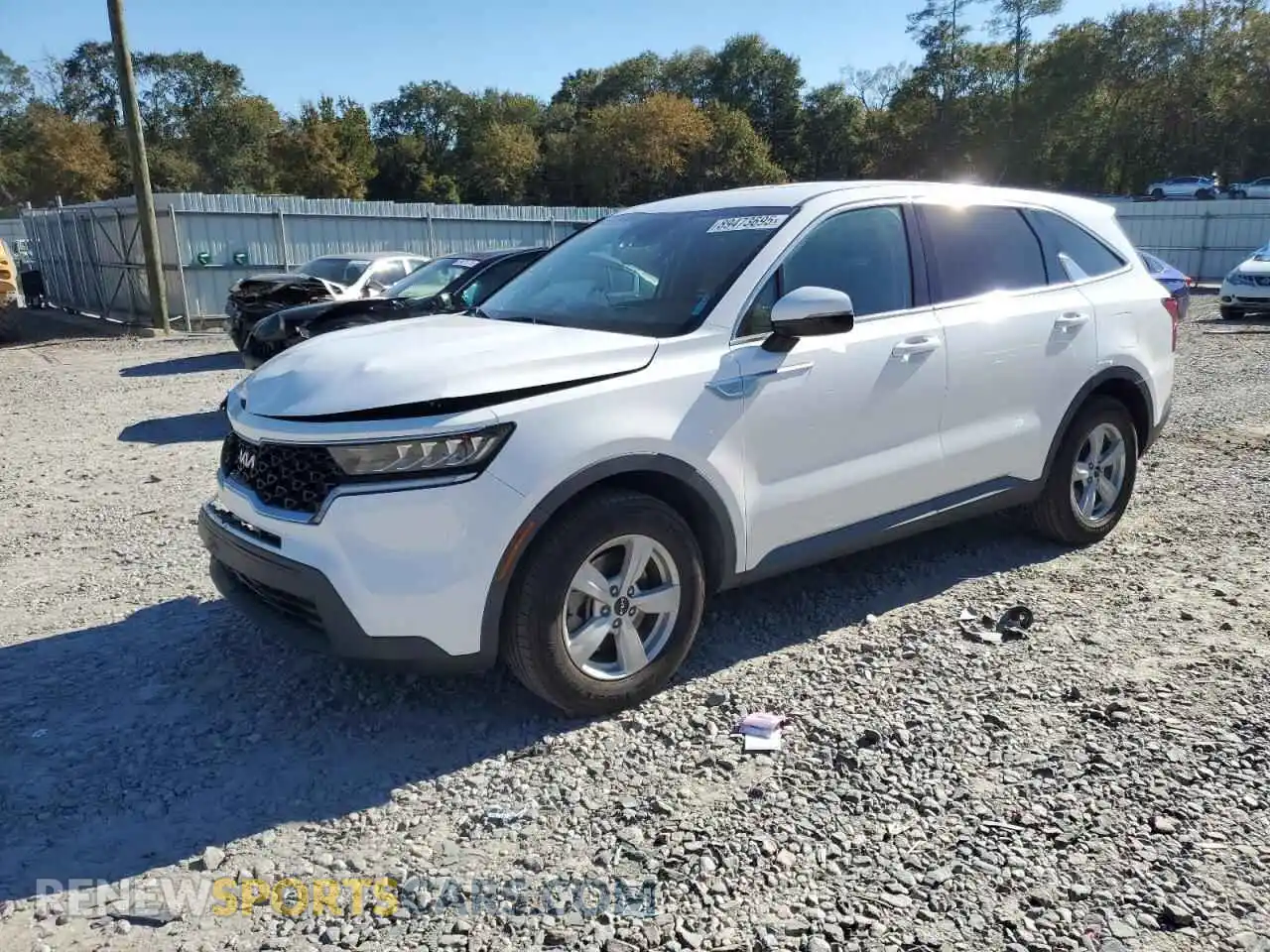 1 Photograph of a damaged car 5XYRG4LC6NG088635 KIA SORENTO 2022
