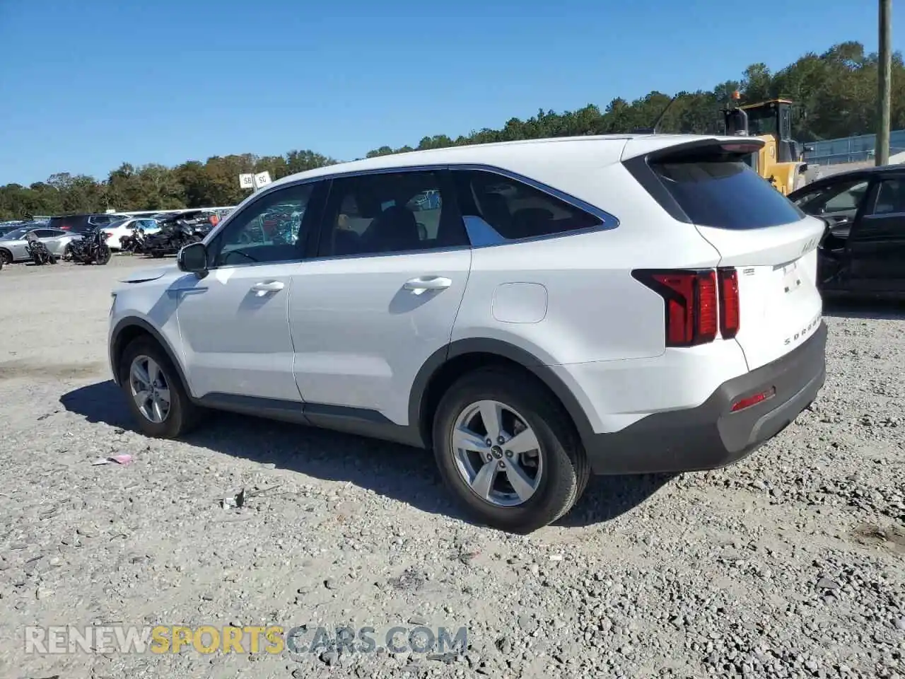 2 Photograph of a damaged car 5XYRG4LC6NG088635 KIA SORENTO 2022