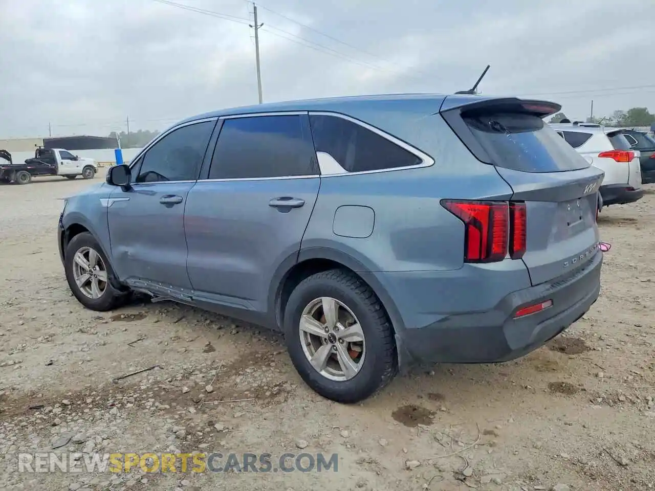 2 Photograph of a damaged car 5XYRG4LC6NG091552 KIA SORENTO 2022