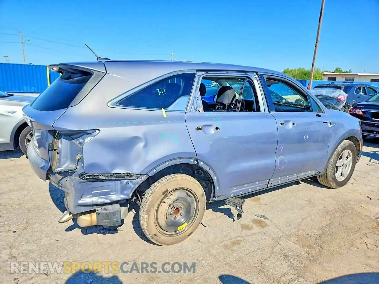 3 Фотография поврежденного автомобиля 5XYRG4LC6NG094225 KIA SORENTO 2022
