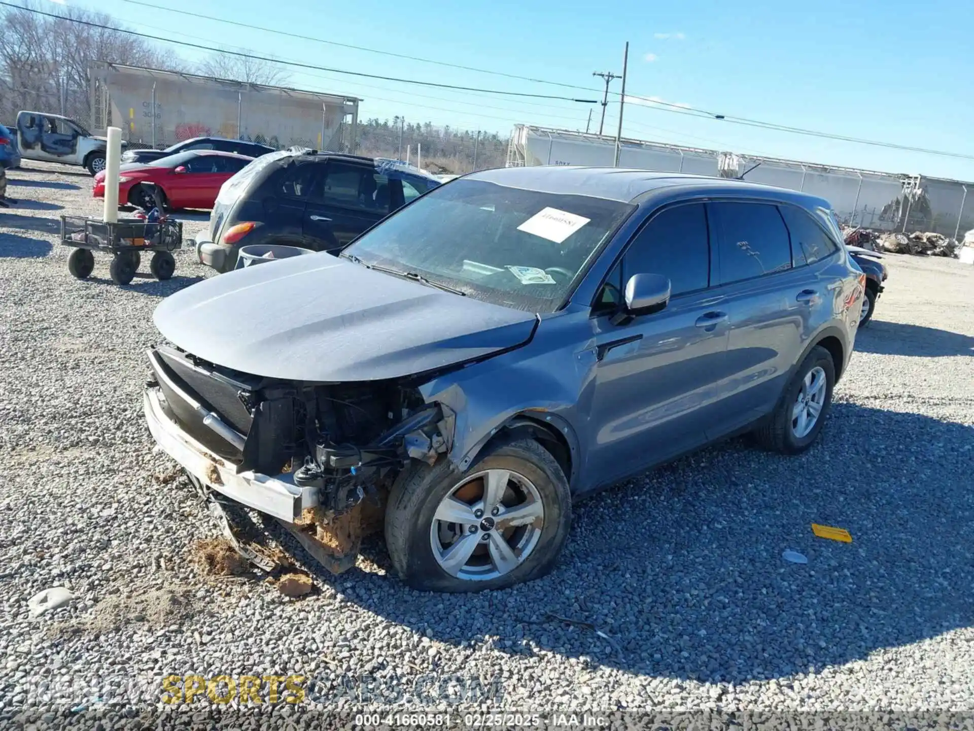 2 Фотография поврежденного автомобиля 5XYRG4LC6NG103781 KIA SORENTO 2022