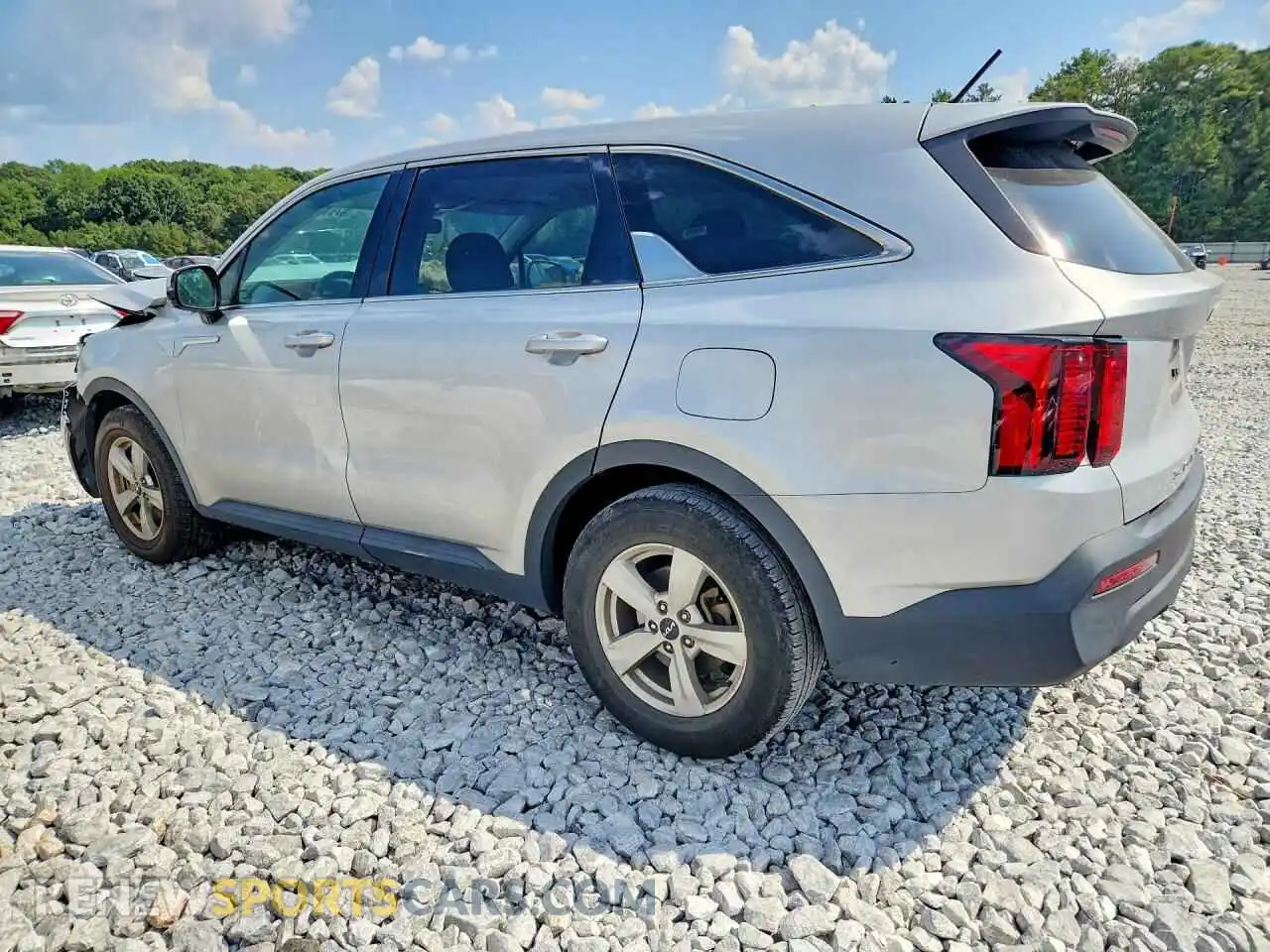 2 Photograph of a damaged car 5XYRG4LC7NG109623 KIA SORENTO 2022