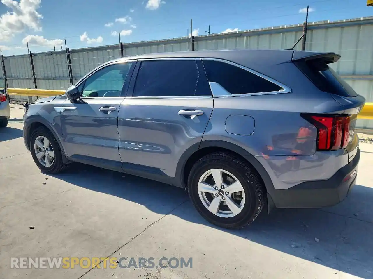 2 Photograph of a damaged car 5XYRG4LC8NG130917 KIA SORENTO 2022