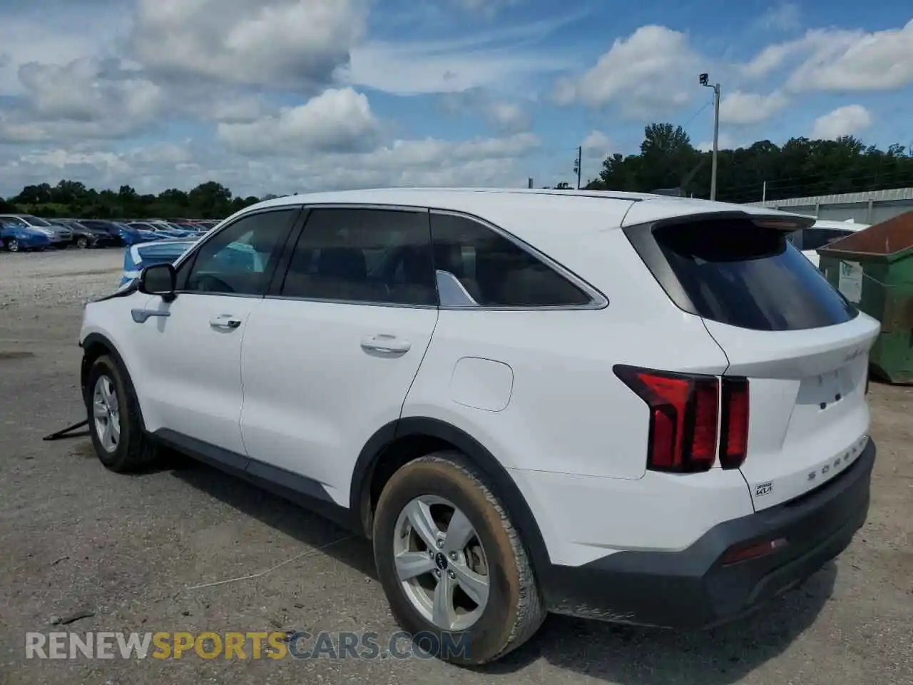 2 Photograph of a damaged car 5XYRG4LC9NG105976 KIA SORENTO 2022
