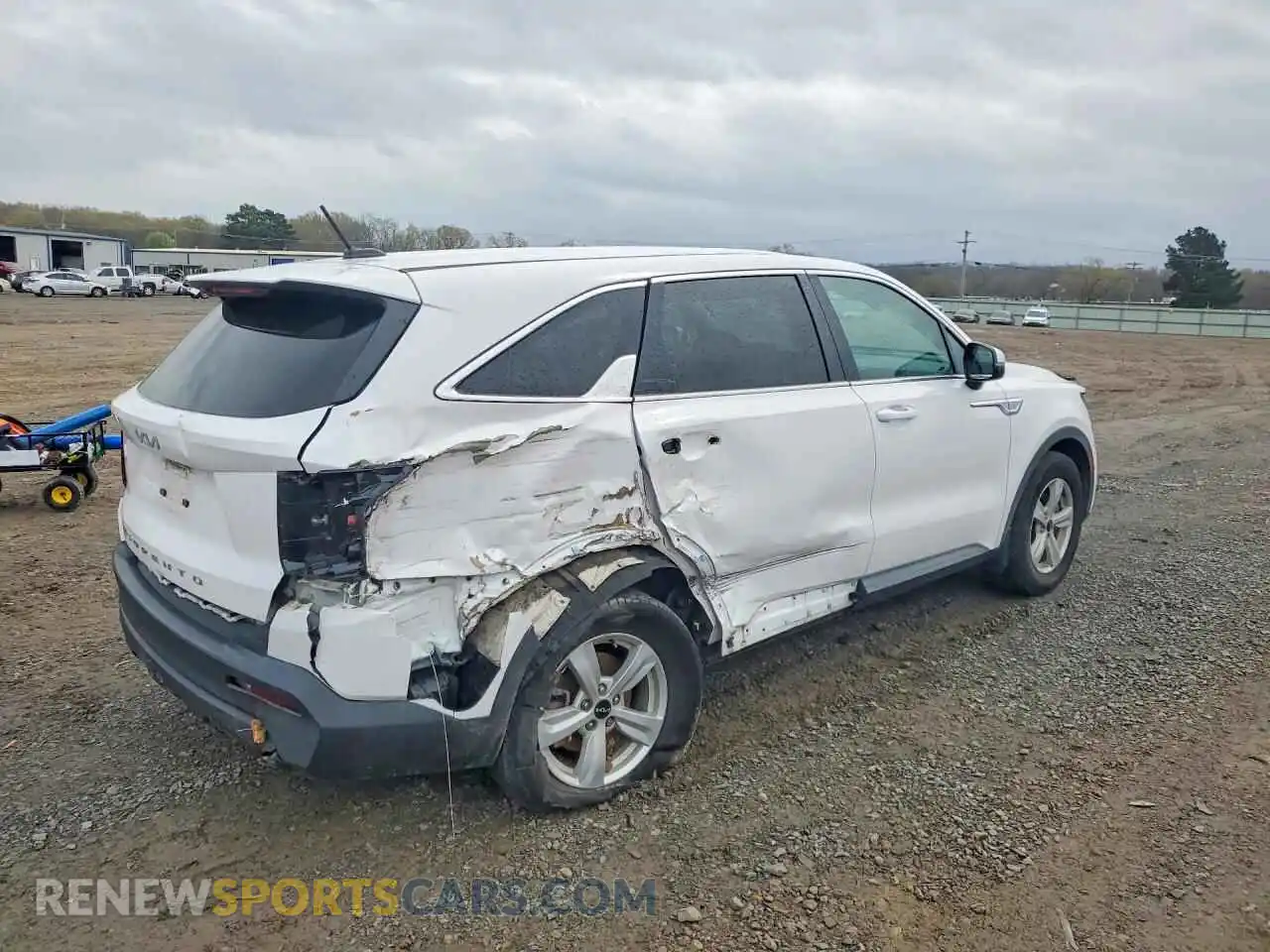 3 fotografías del automóvil dañado 5XYRG4LCXNG080375 KIA SORENTO 2022