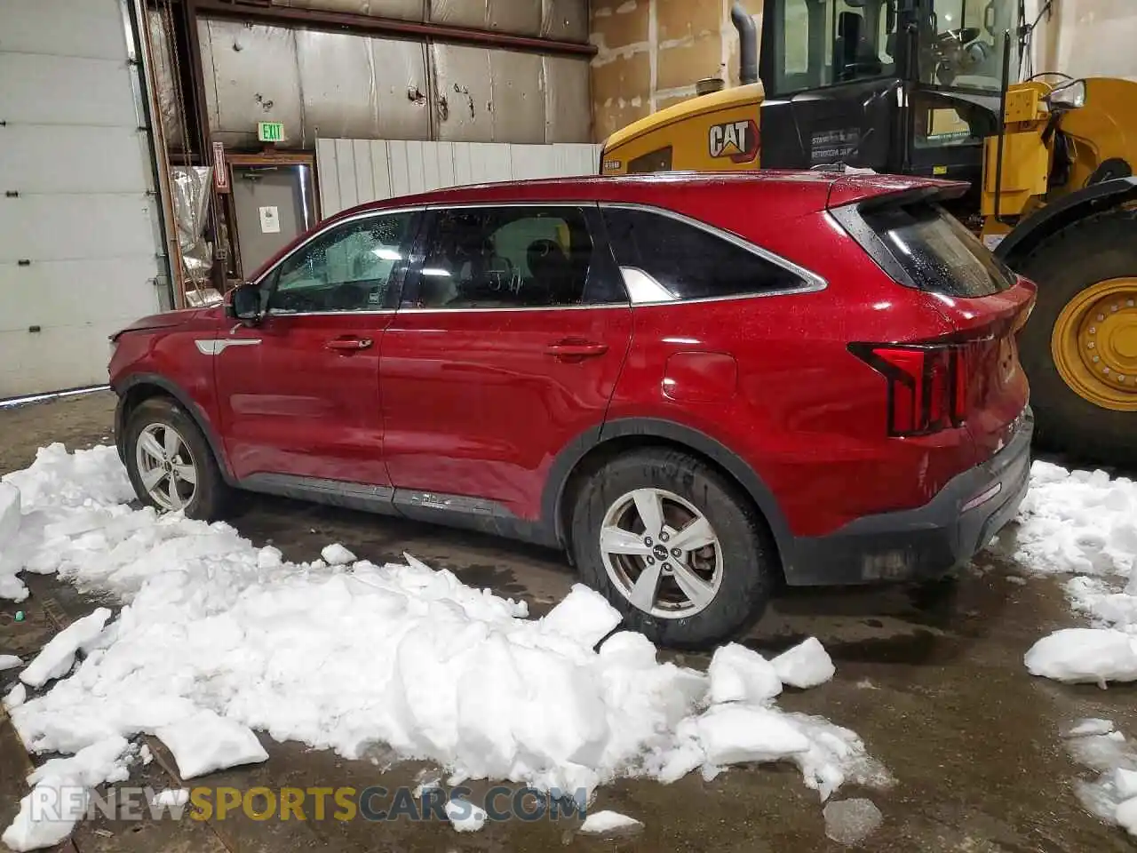2 Photograph of a damaged car 5XYRG4LCXNG080456 KIA SORENTO 2022