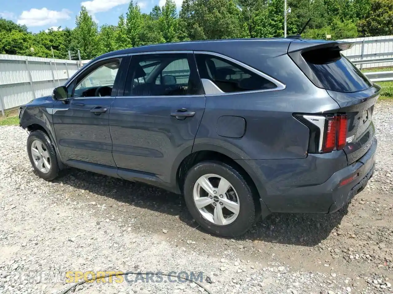2 Photograph of a damaged car 5XYRG4LCXNG128554 KIA SORENTO 2022