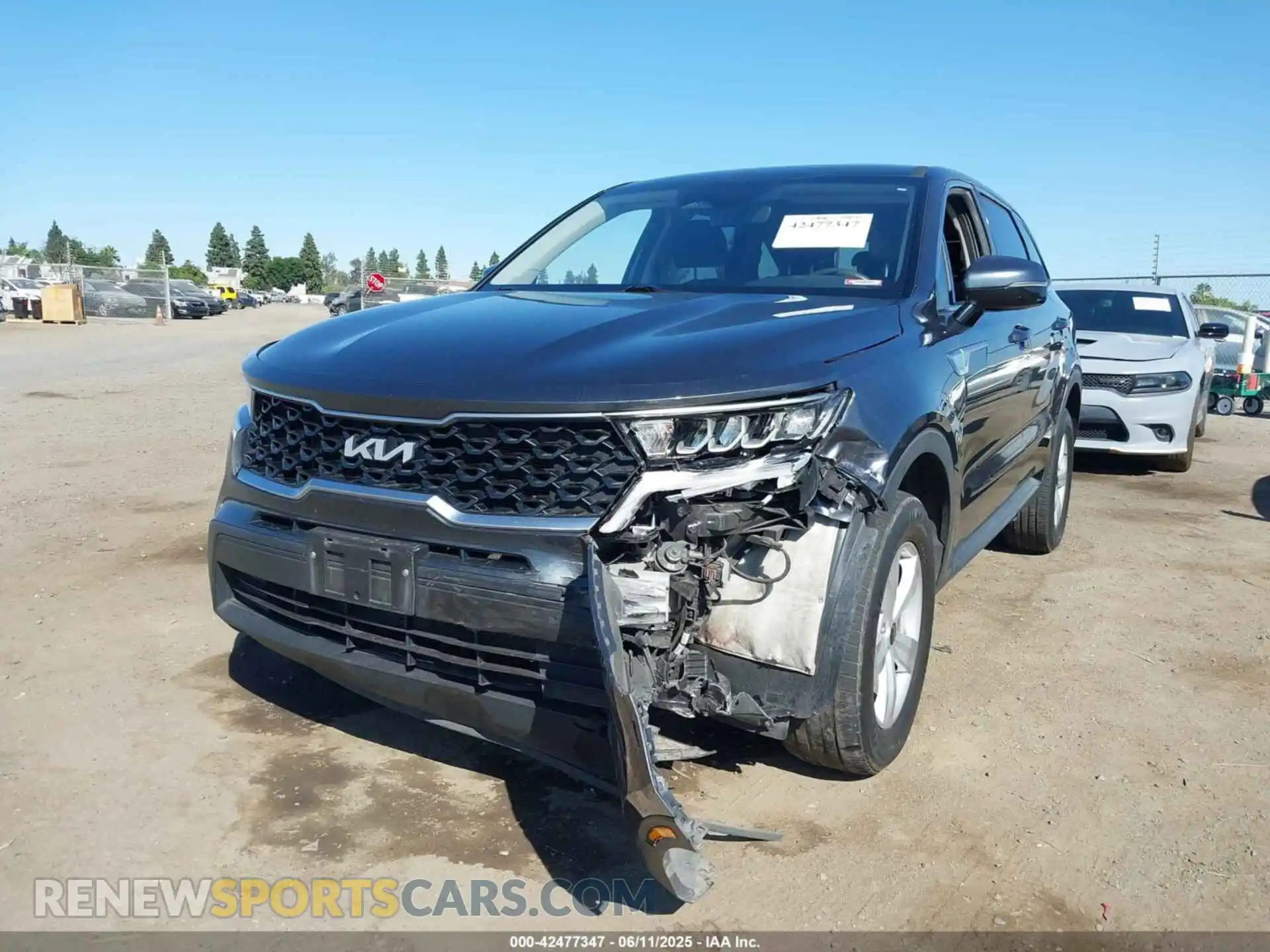 2 Фотография поврежденного автомобиля 5XYRGDLC0NG075394 KIA SORENTO 2022