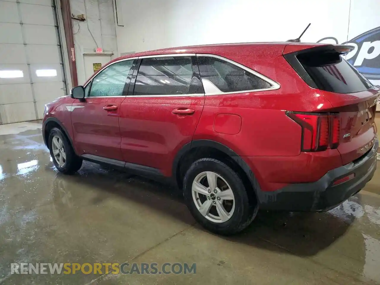 2 fotografías del automóvil dañado 5XYRGDLC0NG077680 KIA SORENTO 2022
