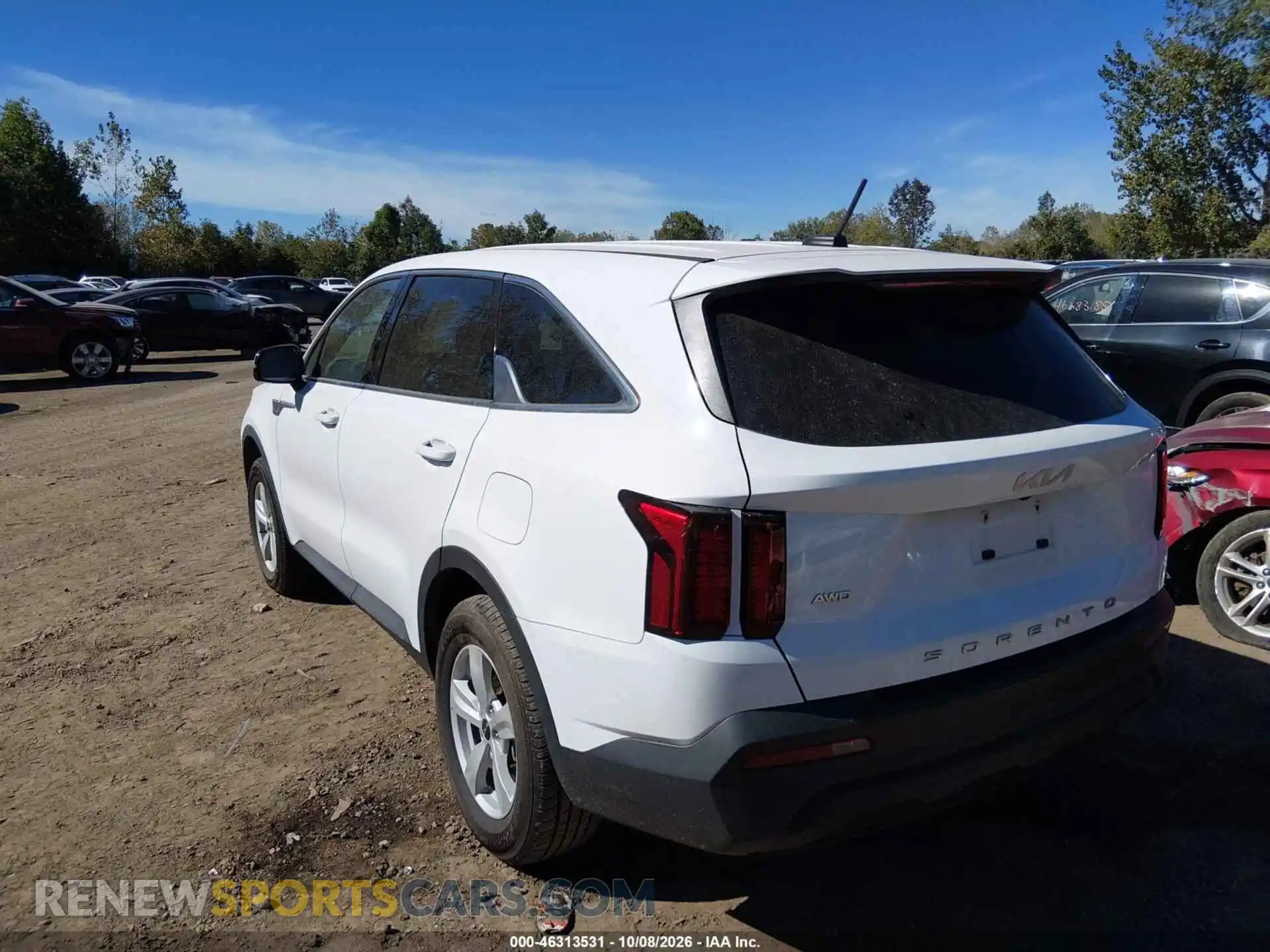 3 Photograph of a damaged car 5XYRGDLC1NG089451 KIA SORENTO 2022