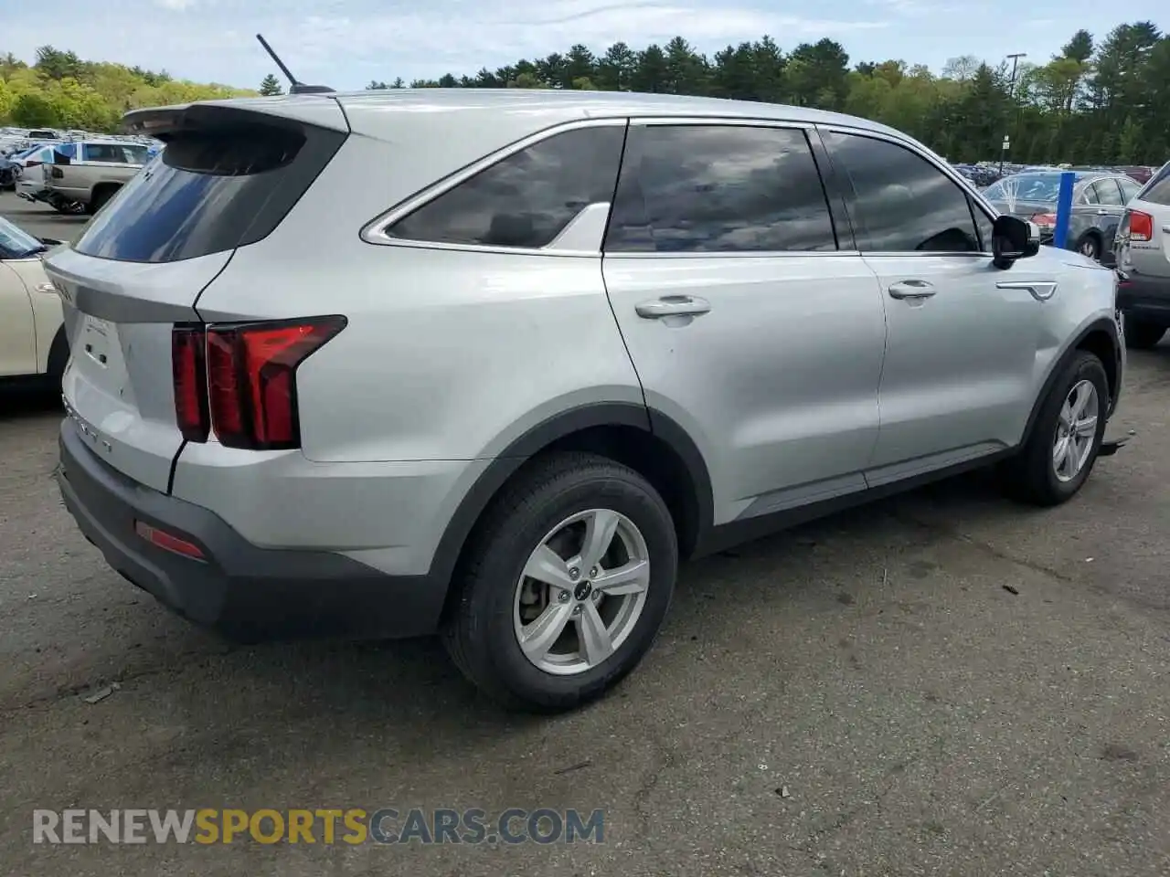 3 fotografías del automóvil dañado 5XYRGDLC1NG091524 KIA SORENTO 2022