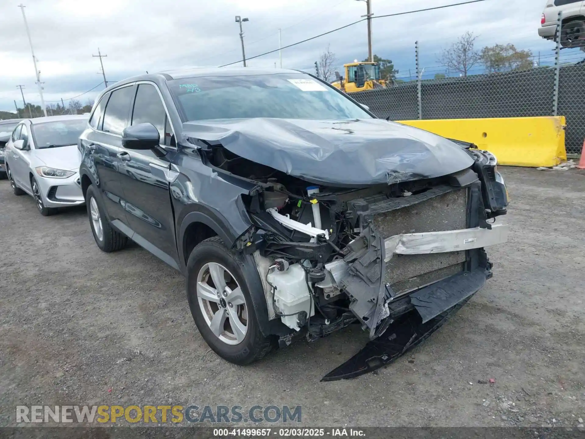 1 Photograph of a damaged car 5XYRGDLC1NG096920 KIA SORENTO 2022