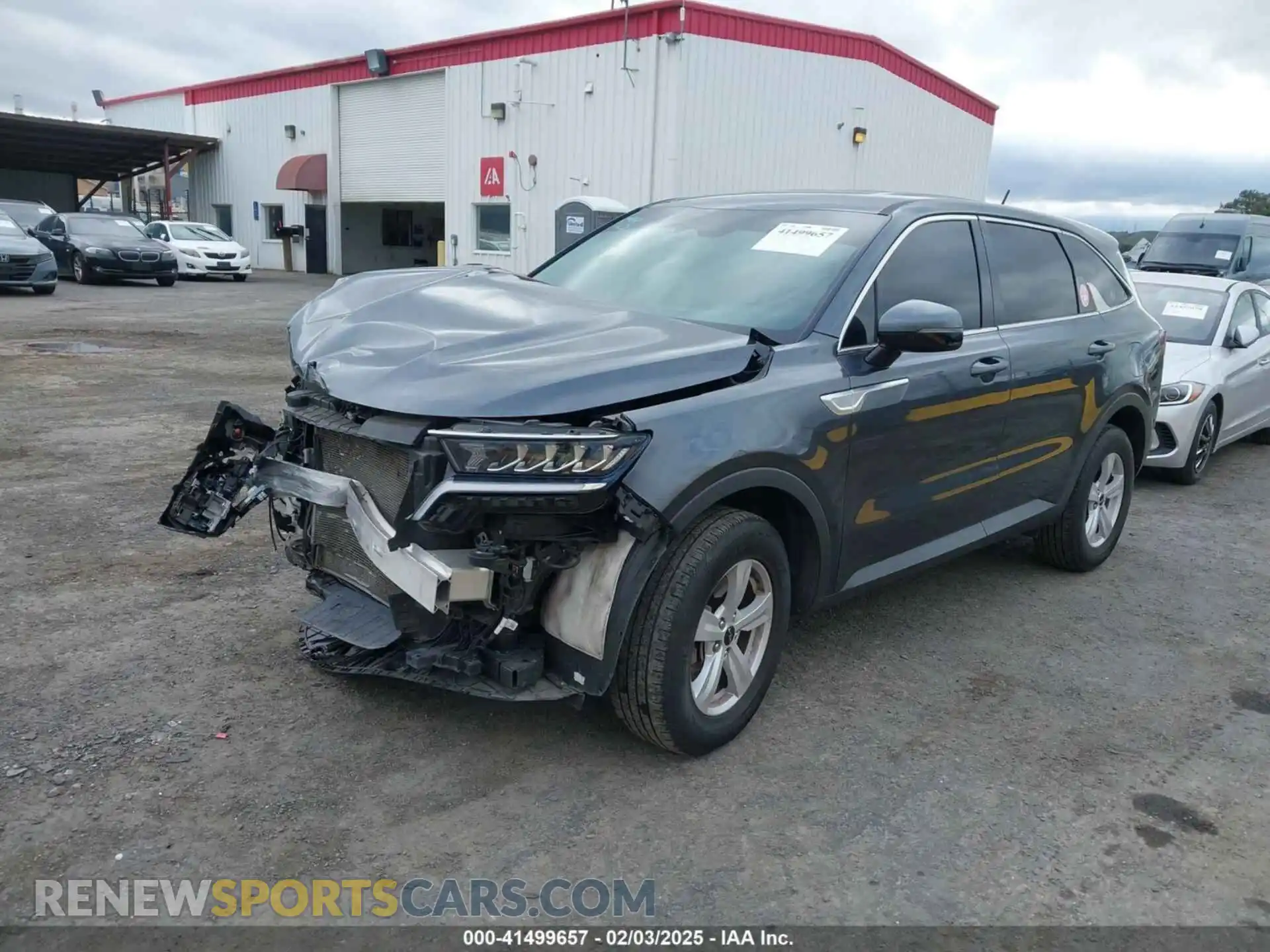 2 Photograph of a damaged car 5XYRGDLC1NG096920 KIA SORENTO 2022