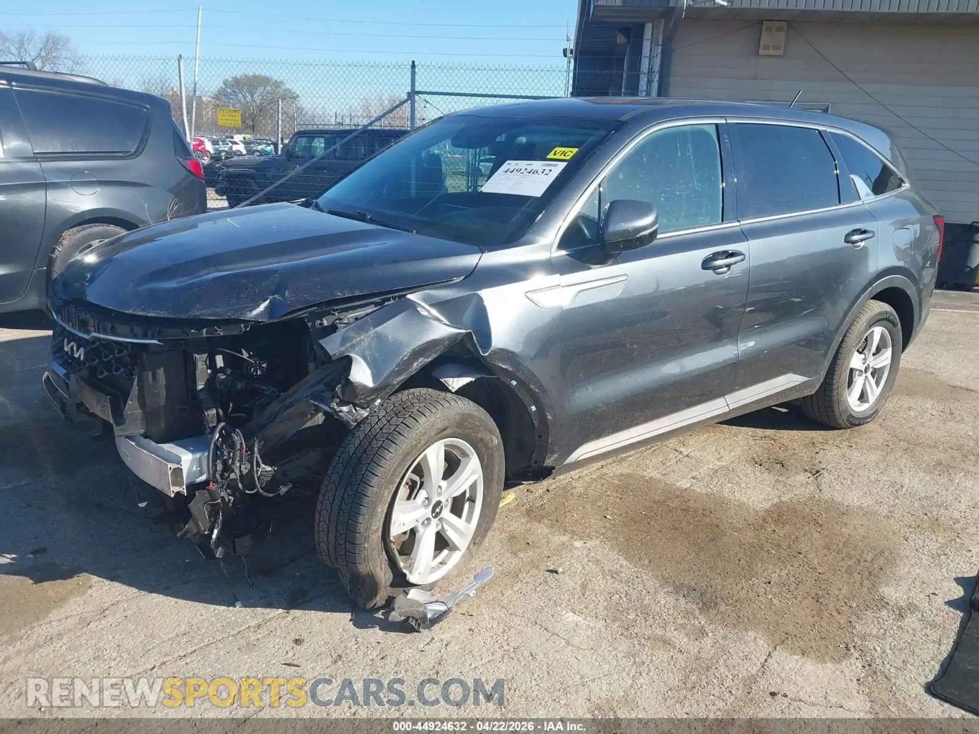 2 Фотография поврежденного автомобиля 5XYRGDLC1NG108175 KIA SORENTO 2022