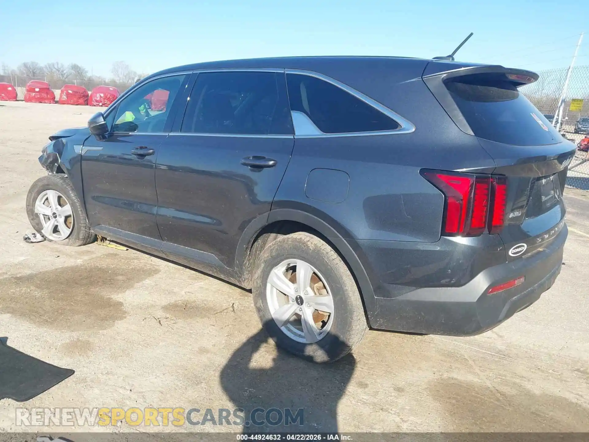 3 Фотография поврежденного автомобиля 5XYRGDLC1NG108175 KIA SORENTO 2022