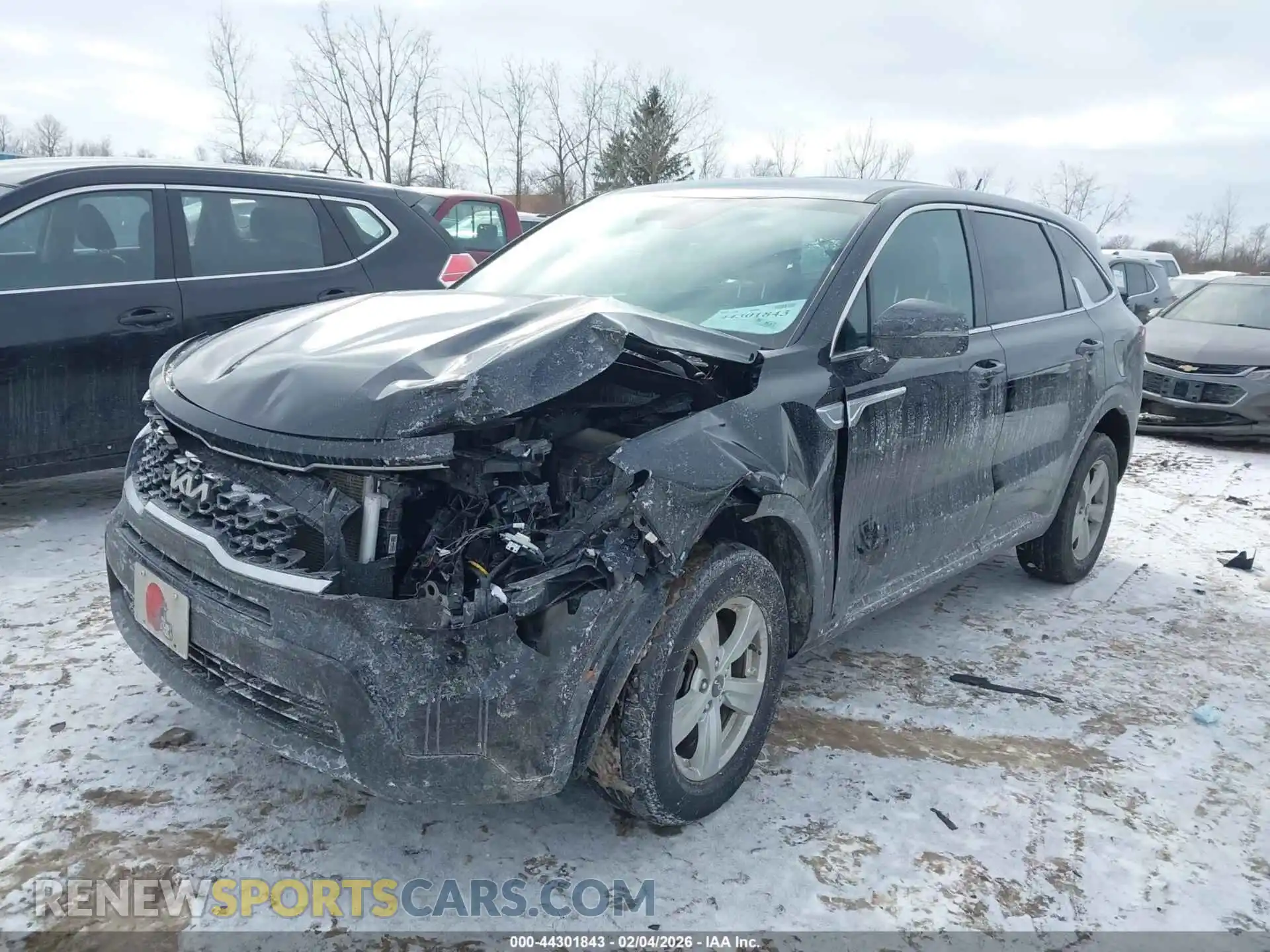 2 Photograph of a damaged car 5XYRGDLC2NG144506 KIA SORENTO 2022