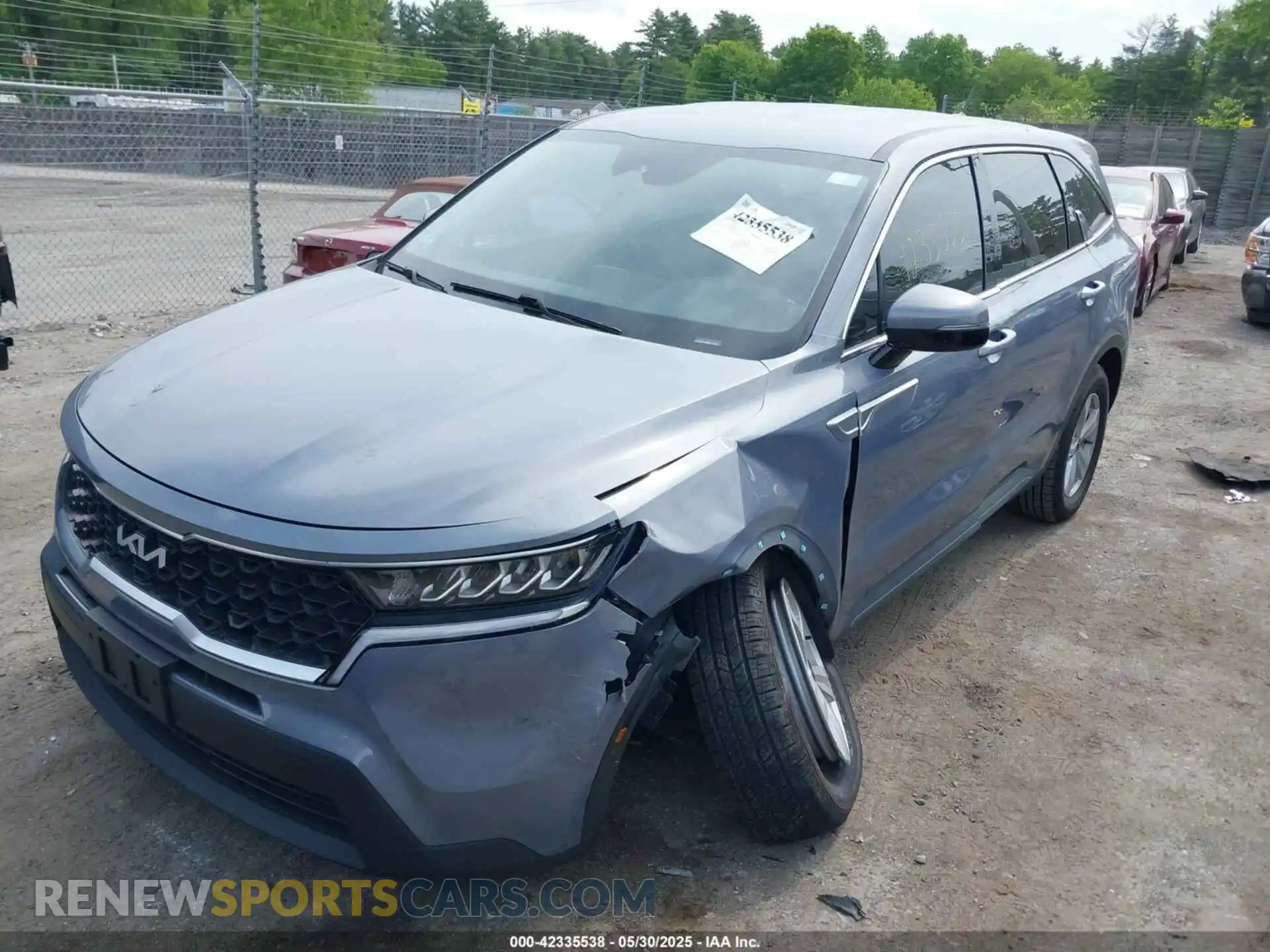 2 Photograph of a damaged car 5XYRGDLC3NG092870 KIA SORENTO 2022