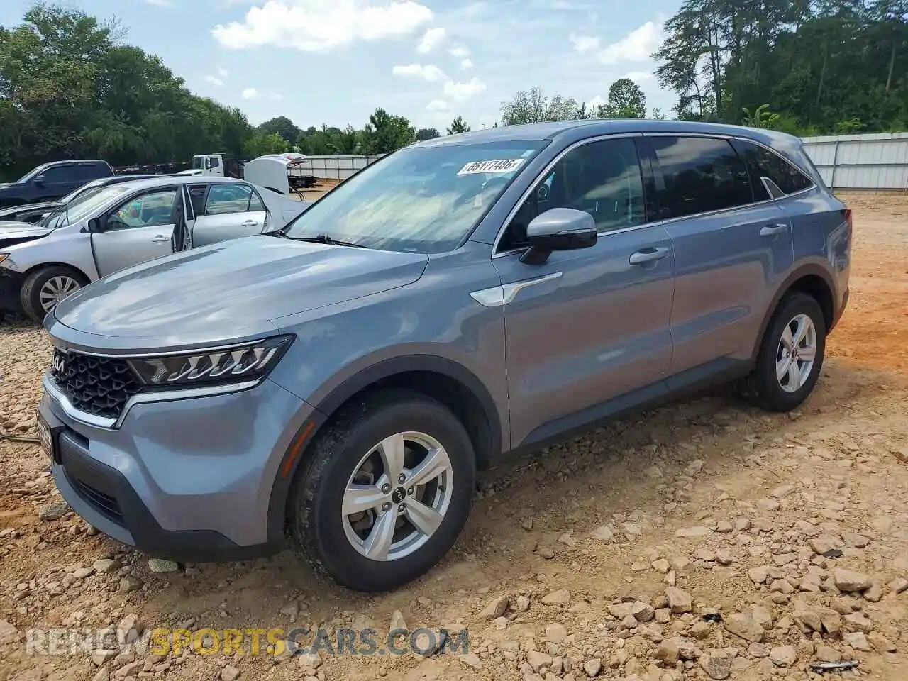 1 Фотография поврежденного автомобиля 5XYRGDLC3NG103303 KIA SORENTO 2022