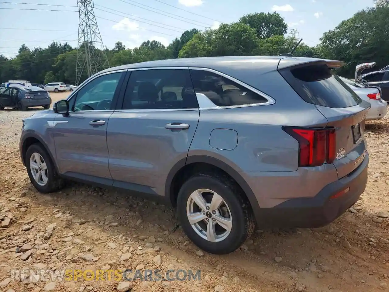 2 Фотография поврежденного автомобиля 5XYRGDLC3NG103303 KIA SORENTO 2022