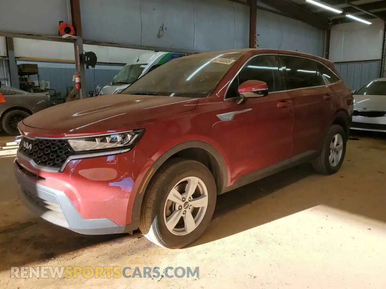 1 Photograph of a damaged car 5XYRGDLC3NG149715 KIA SORENTO 2022