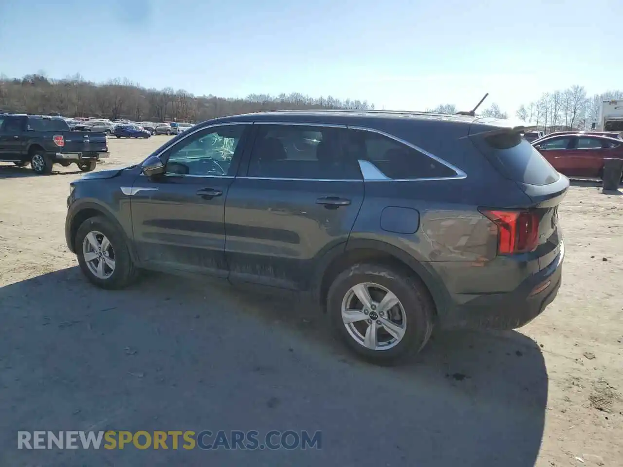 2 fotografías del automóvil dañado 5XYRGDLC3NG159872 KIA SORENTO 2022