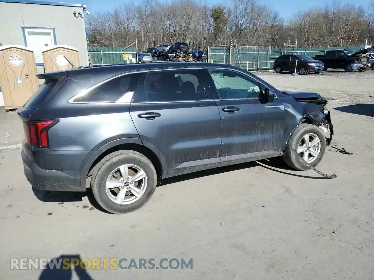 3 fotografías del automóvil dañado 5XYRGDLC3NG159872 KIA SORENTO 2022