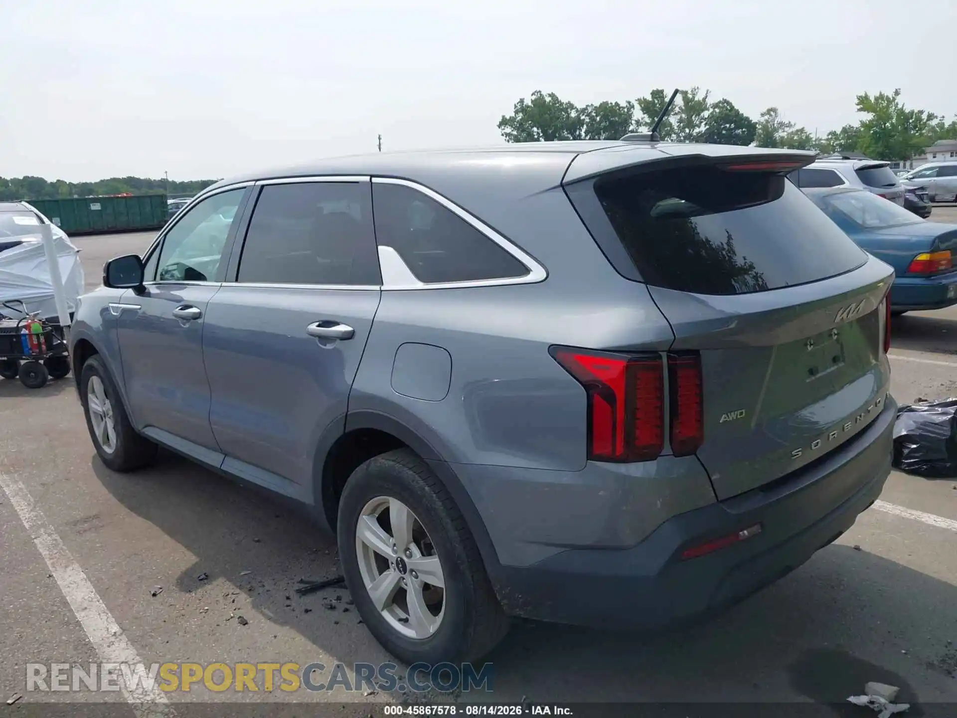 3 Фотография поврежденного автомобиля 5XYRGDLC4NG075057 KIA SORENTO 2022