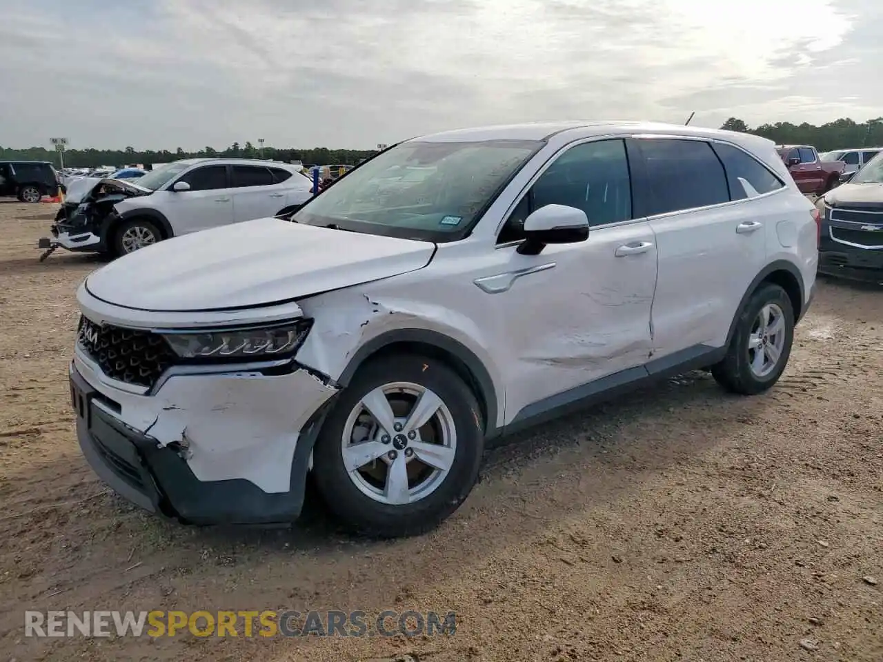 1 Photograph of a damaged car 5XYRGDLC4NG077892 KIA SORENTO 2022