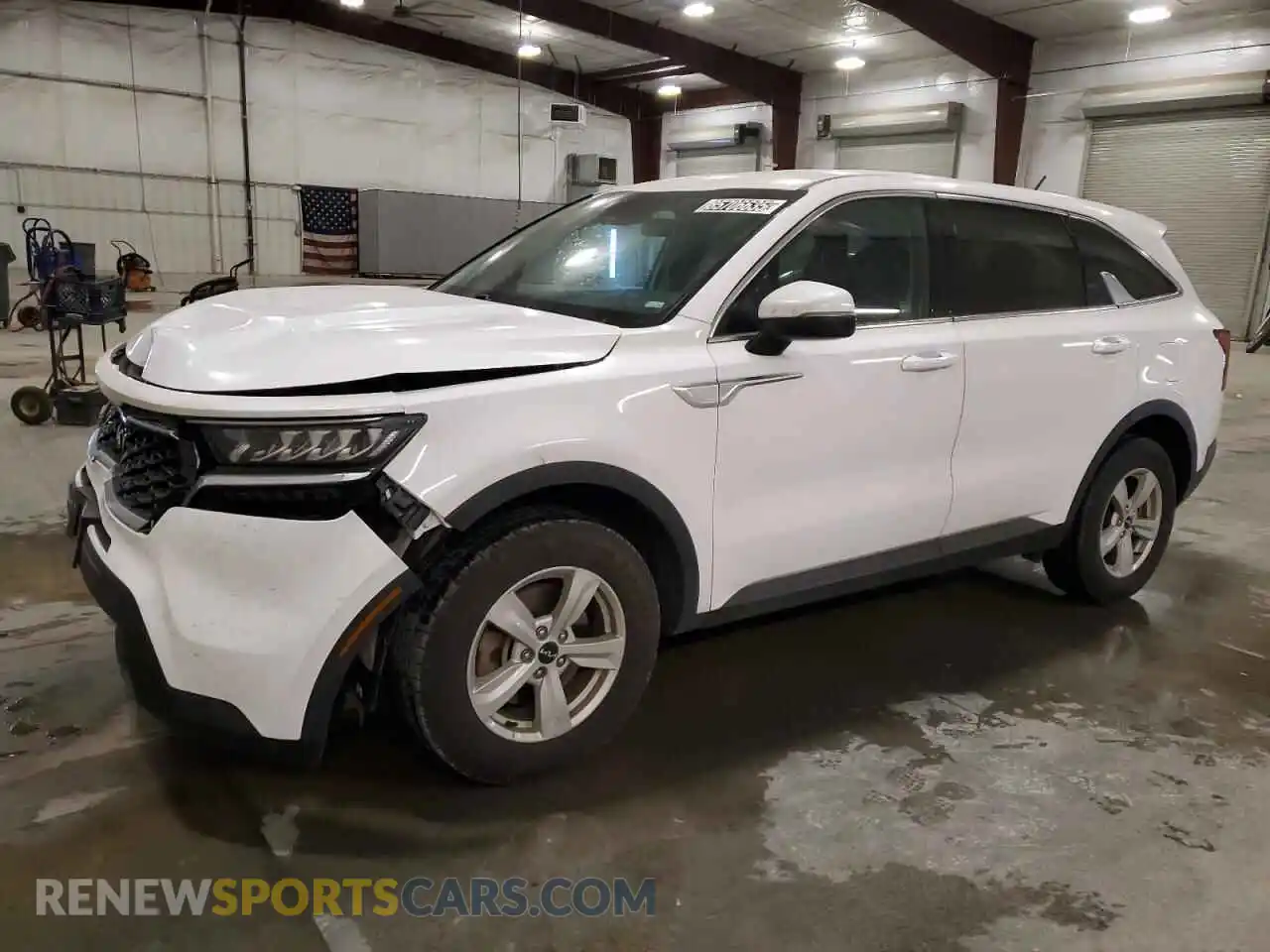 1 Photograph of a damaged car 5XYRGDLC4NG080890 KIA SORENTO 2022