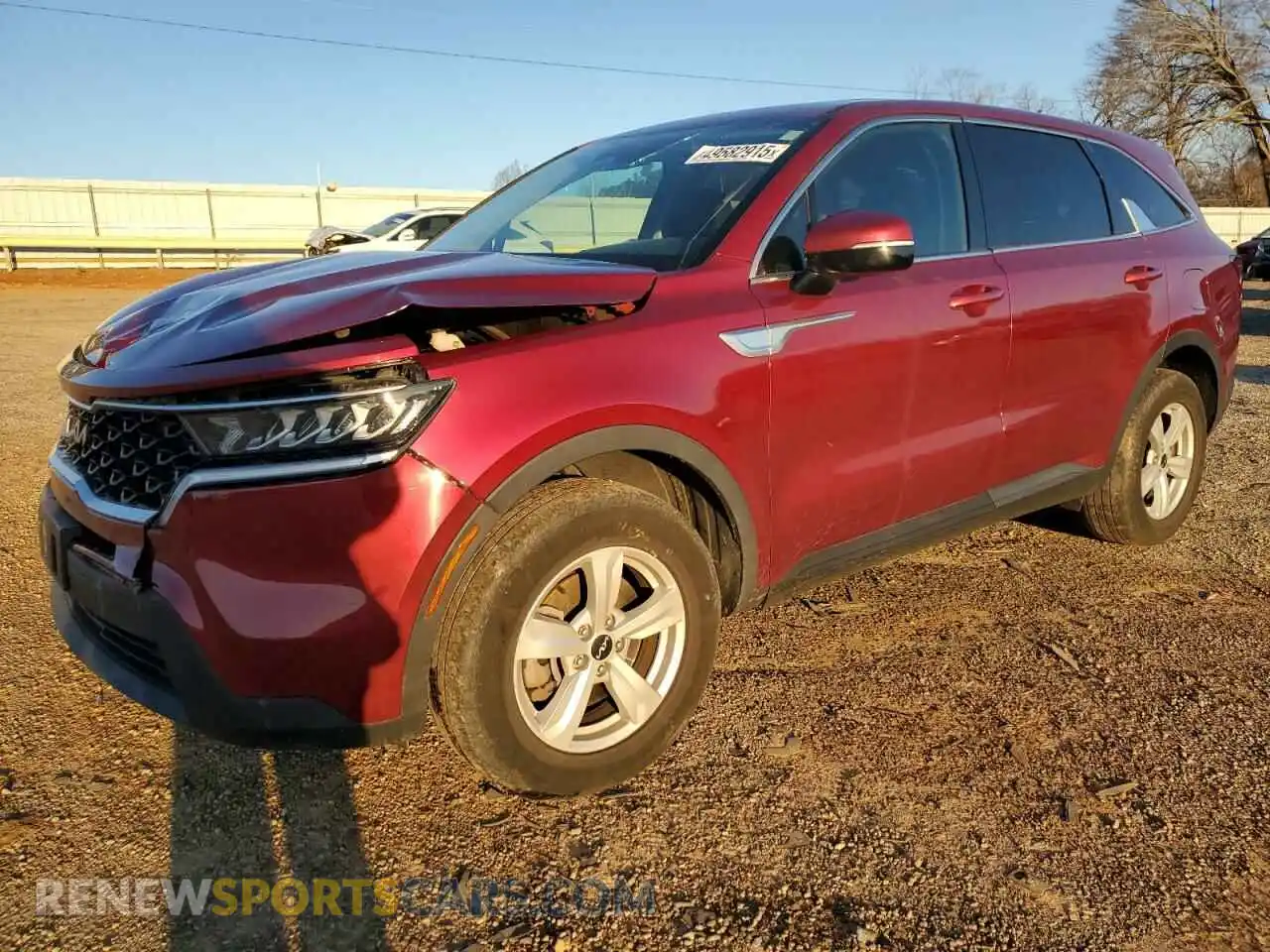 1 Photograph of a damaged car 5XYRGDLC4NG108722 KIA SORENTO 2022