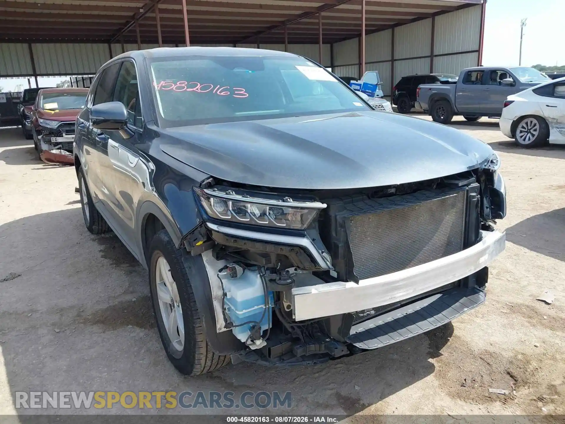 1 Photograph of a damaged car 5XYRGDLC4NG114200 KIA SORENTO 2022