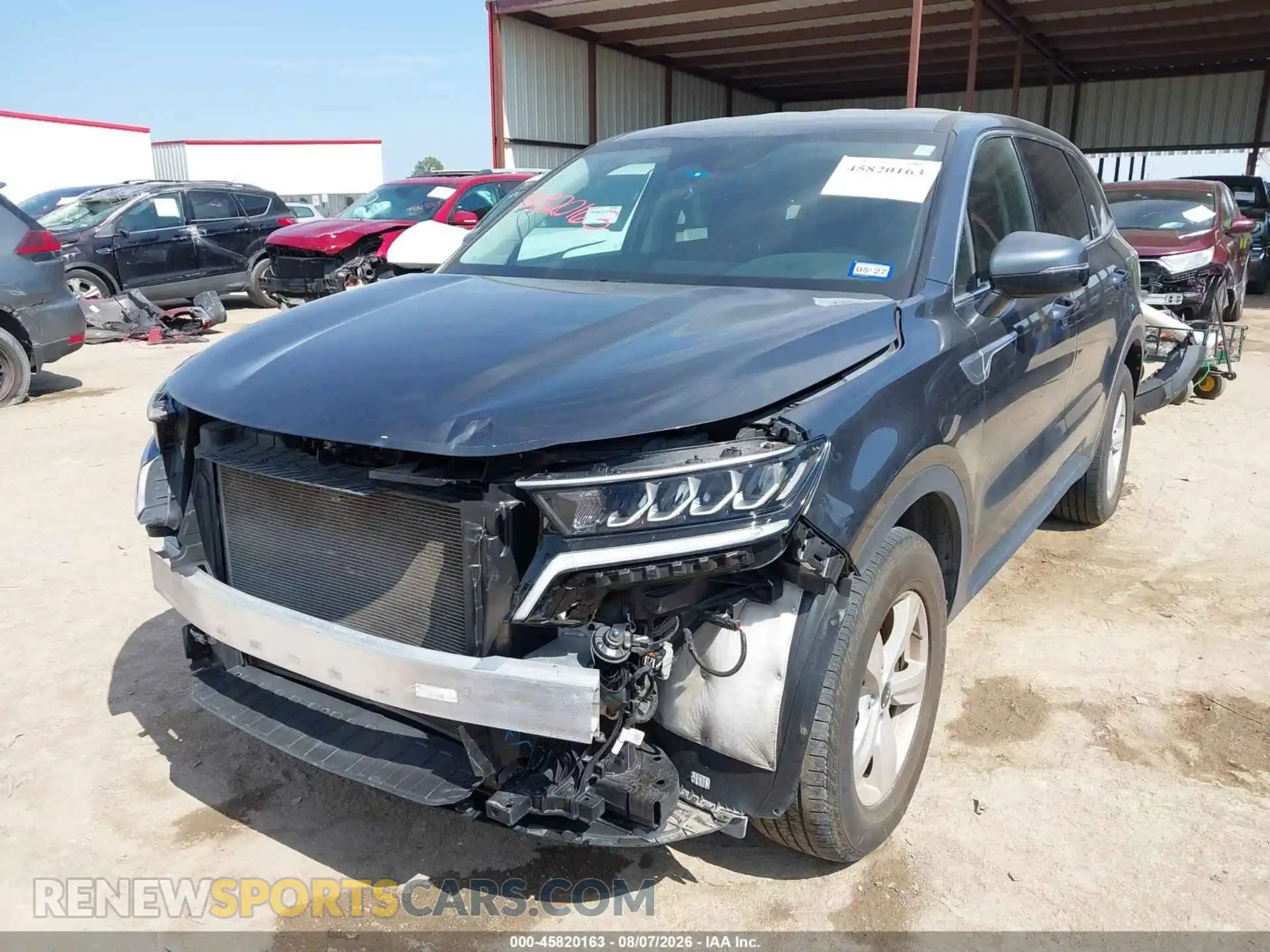 2 Photograph of a damaged car 5XYRGDLC4NG114200 KIA SORENTO 2022