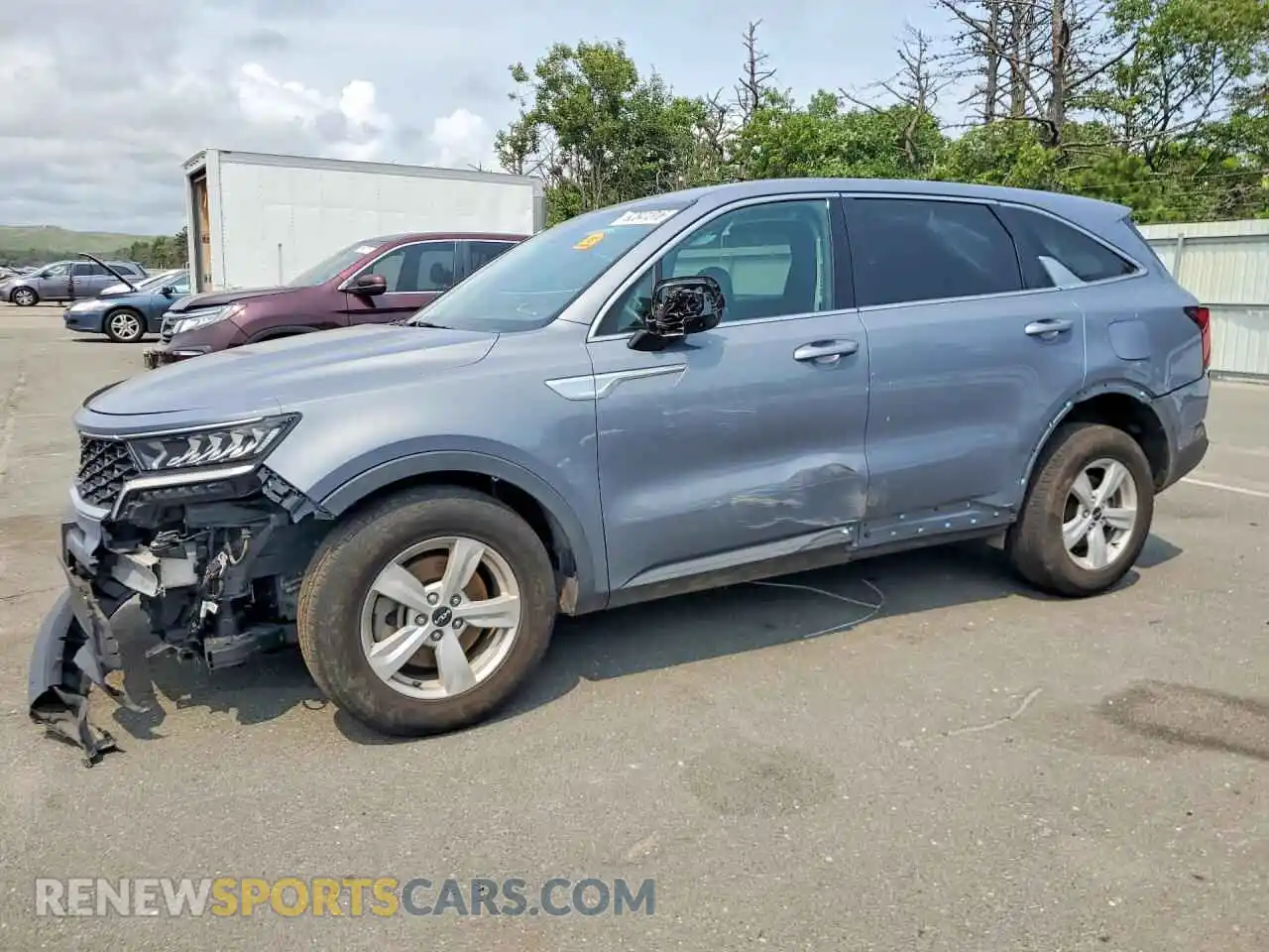 1 Photograph of a damaged car 5XYRGDLC4NG116769 KIA SORENTO 2022
