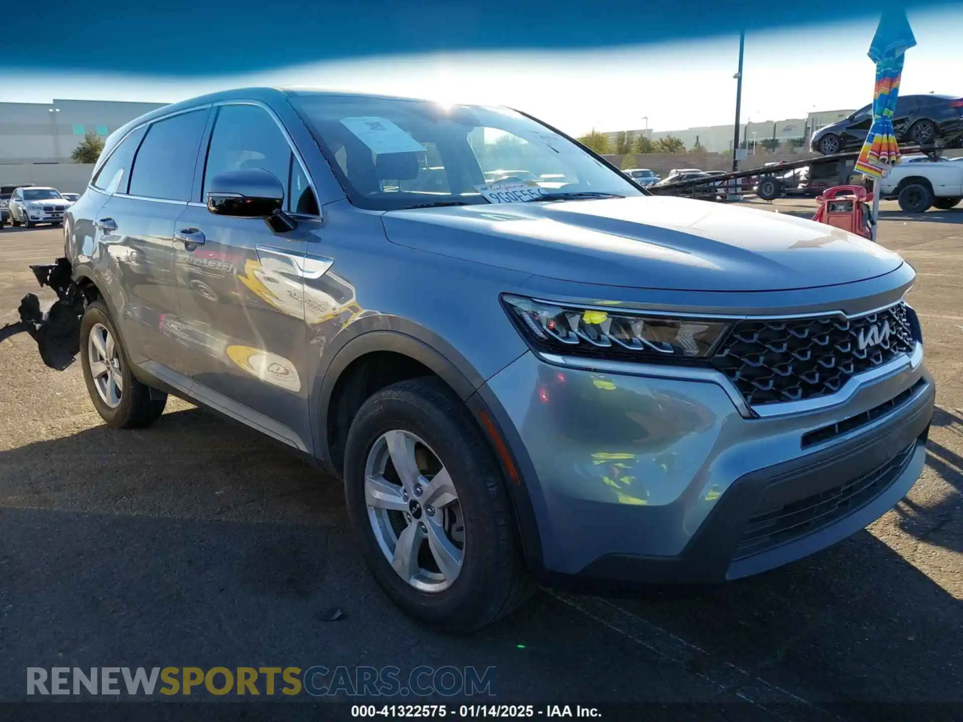 1 fotografías del automóvil dañado 5XYRGDLC4NG120322 KIA SORENTO 2022