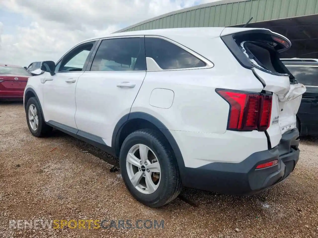 2 Photograph of a damaged car 5XYRGDLC6NG098162 KIA SORENTO 2022