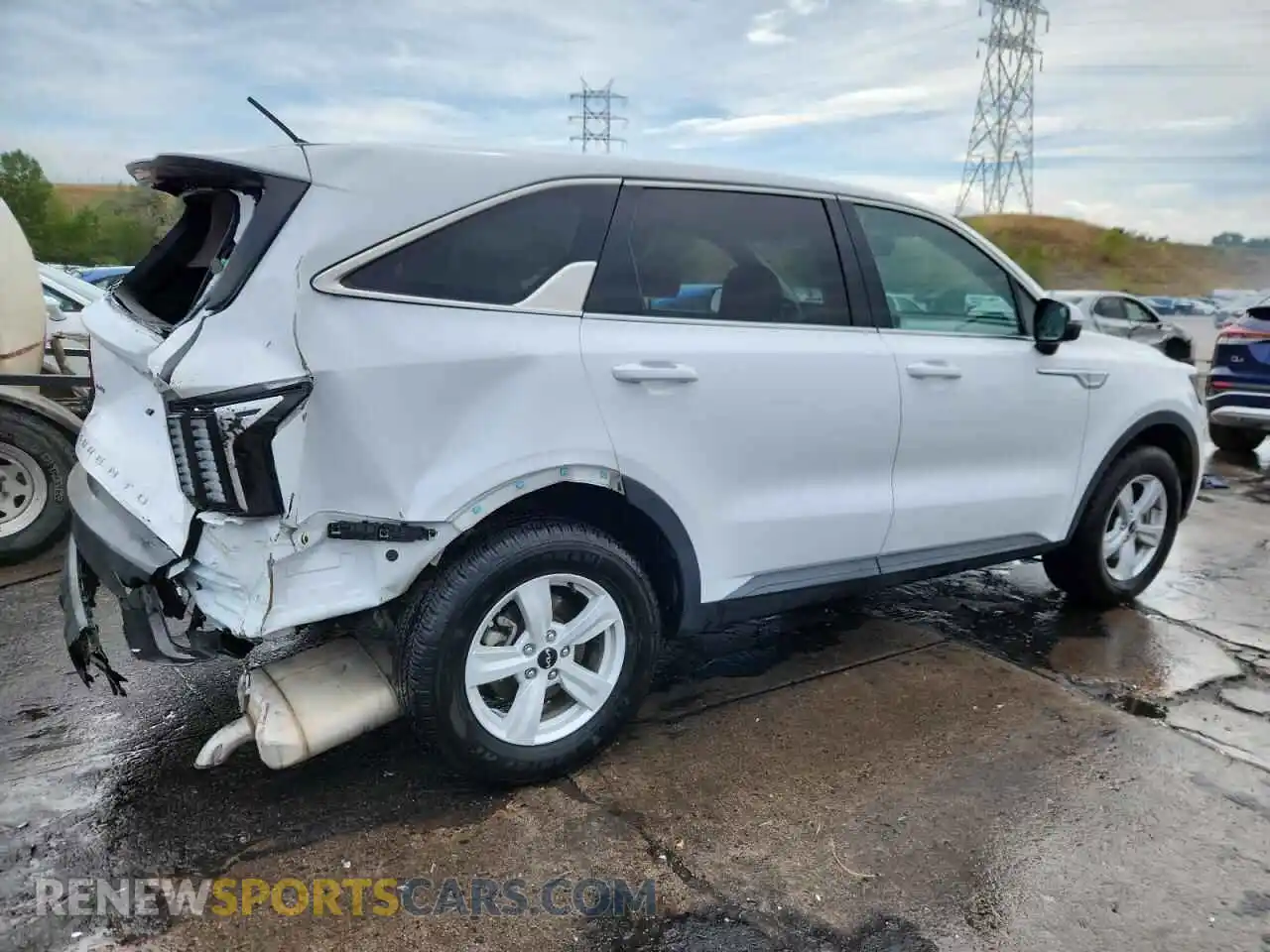 3 Фотография поврежденного автомобиля 5XYRGDLC6NG098386 KIA SORENTO 2022