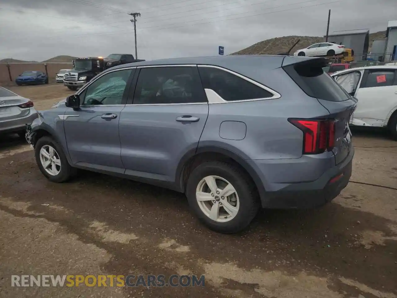 2 Фотография поврежденного автомобиля 5XYRGDLC6NG100315 KIA SORENTO 2022