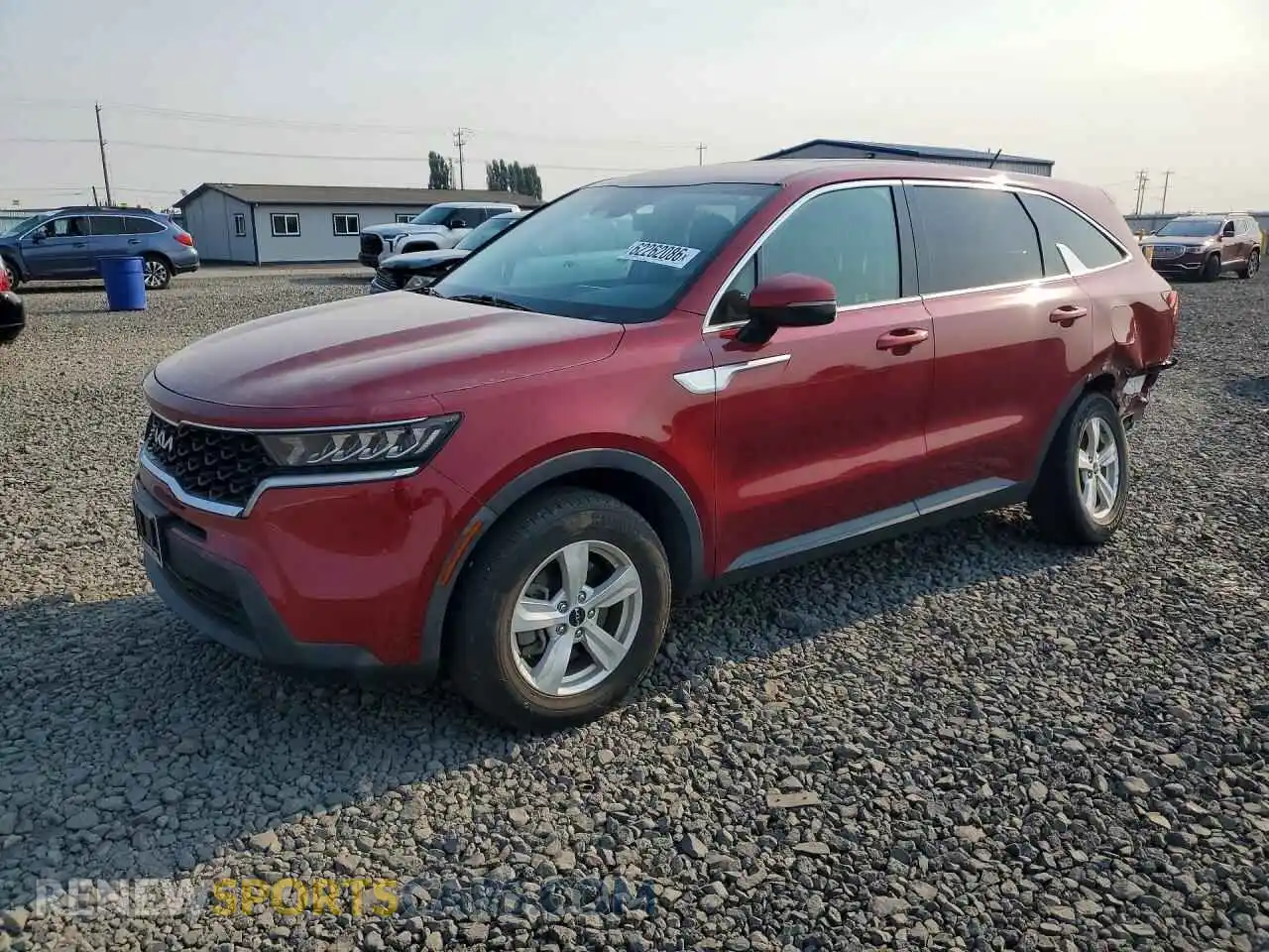 1 Photograph of a damaged car 5XYRGDLC6NG101559 KIA SORENTO 2022