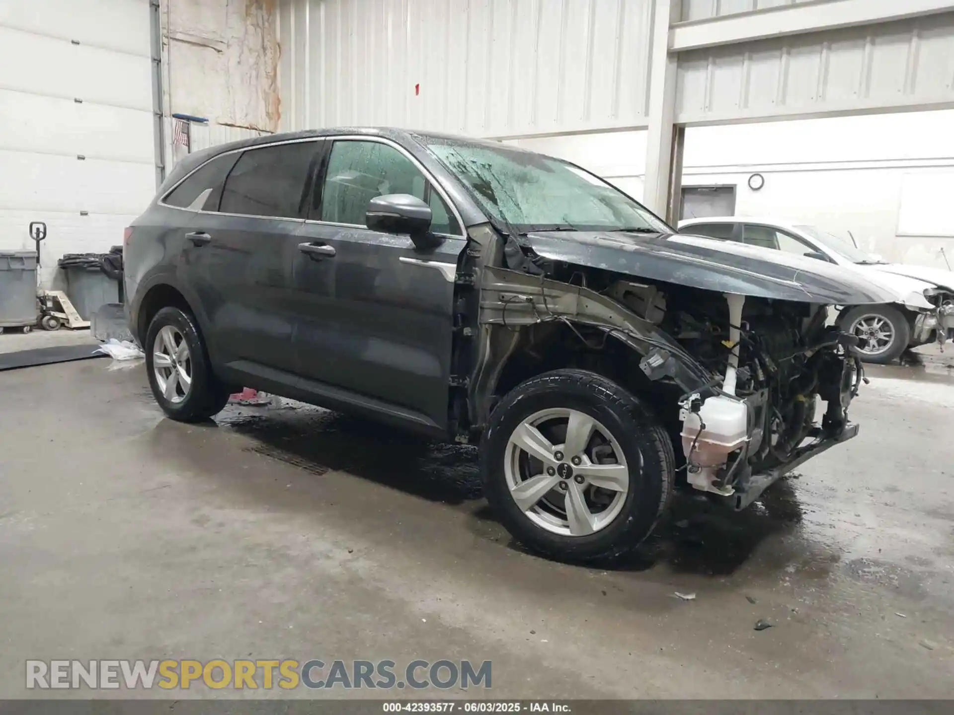 1 Photograph of a damaged car 5XYRGDLC7NG100923 KIA SORENTO 2022