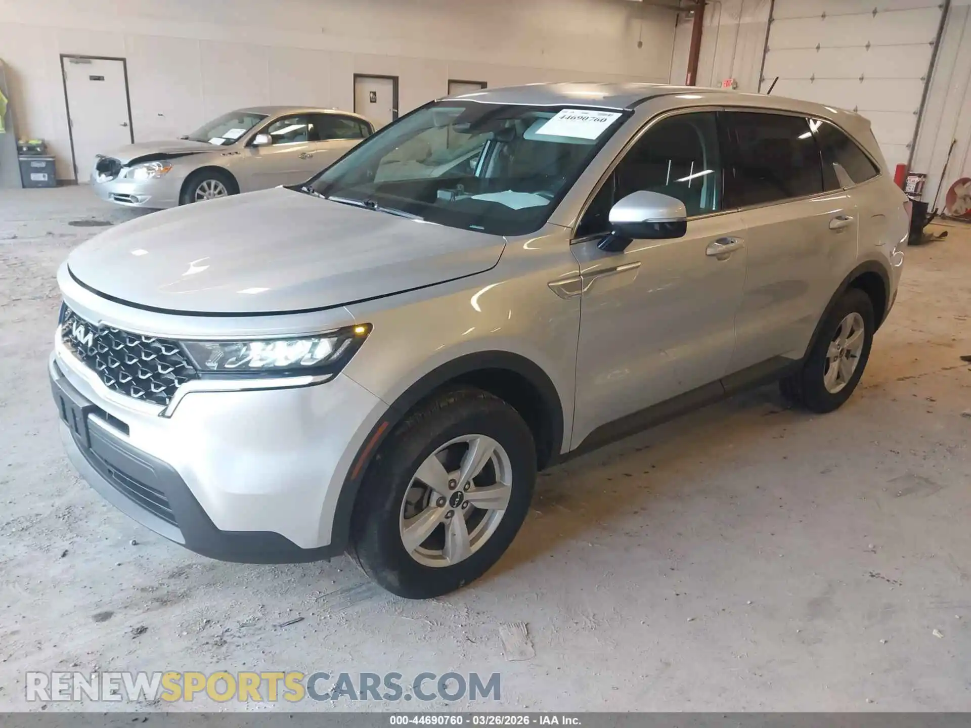 2 Photograph of a damaged car 5XYRGDLC8NG084098 KIA SORENTO 2022