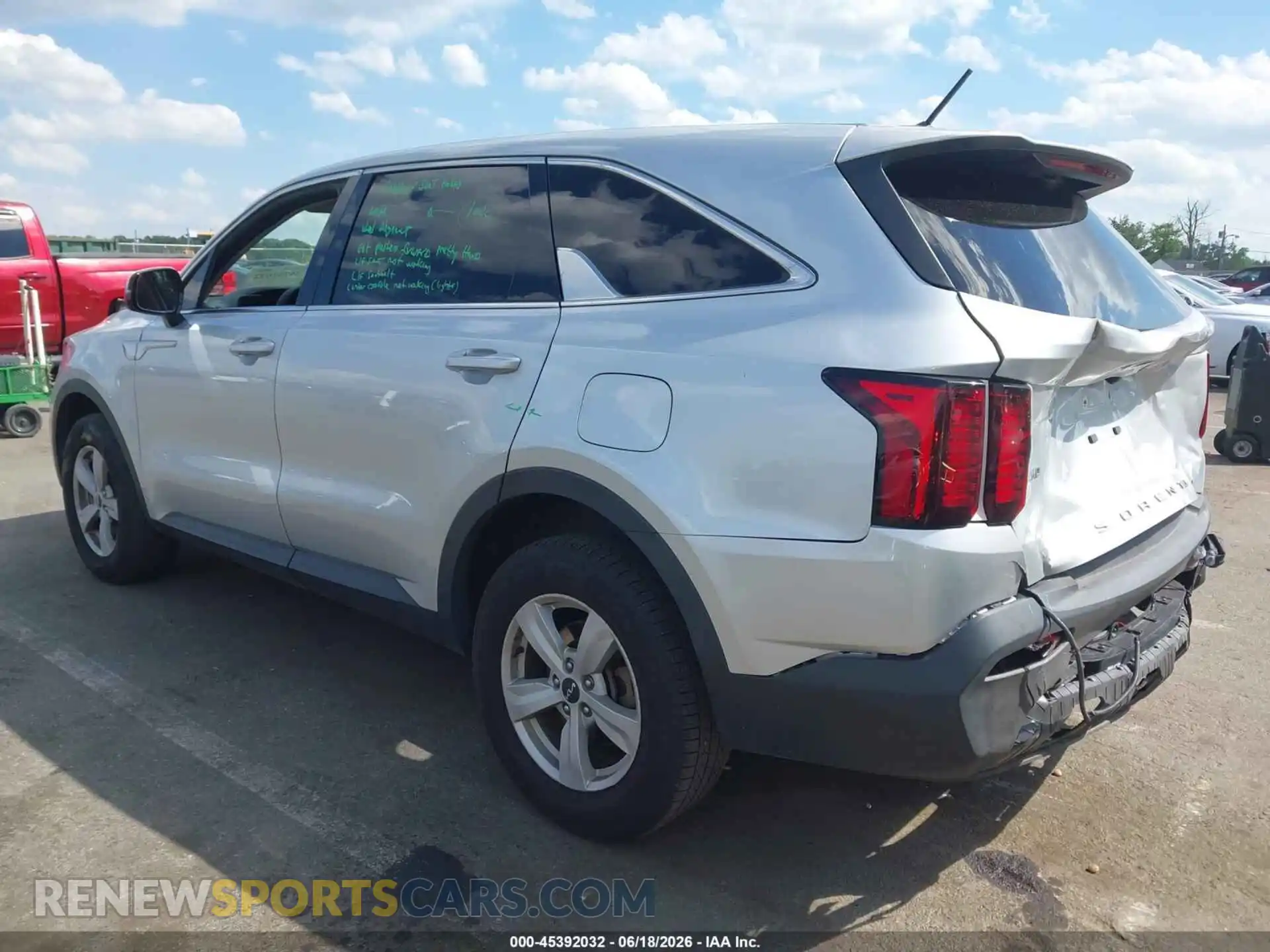 3 Photograph of a damaged car 5XYRGDLC8NG105936 KIA SORENTO 2022